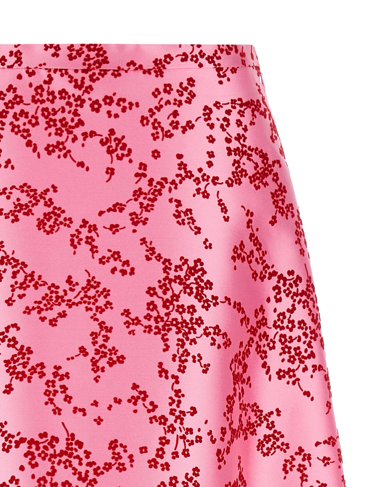 Alberta Ferretti Mikado Floreale Skirt