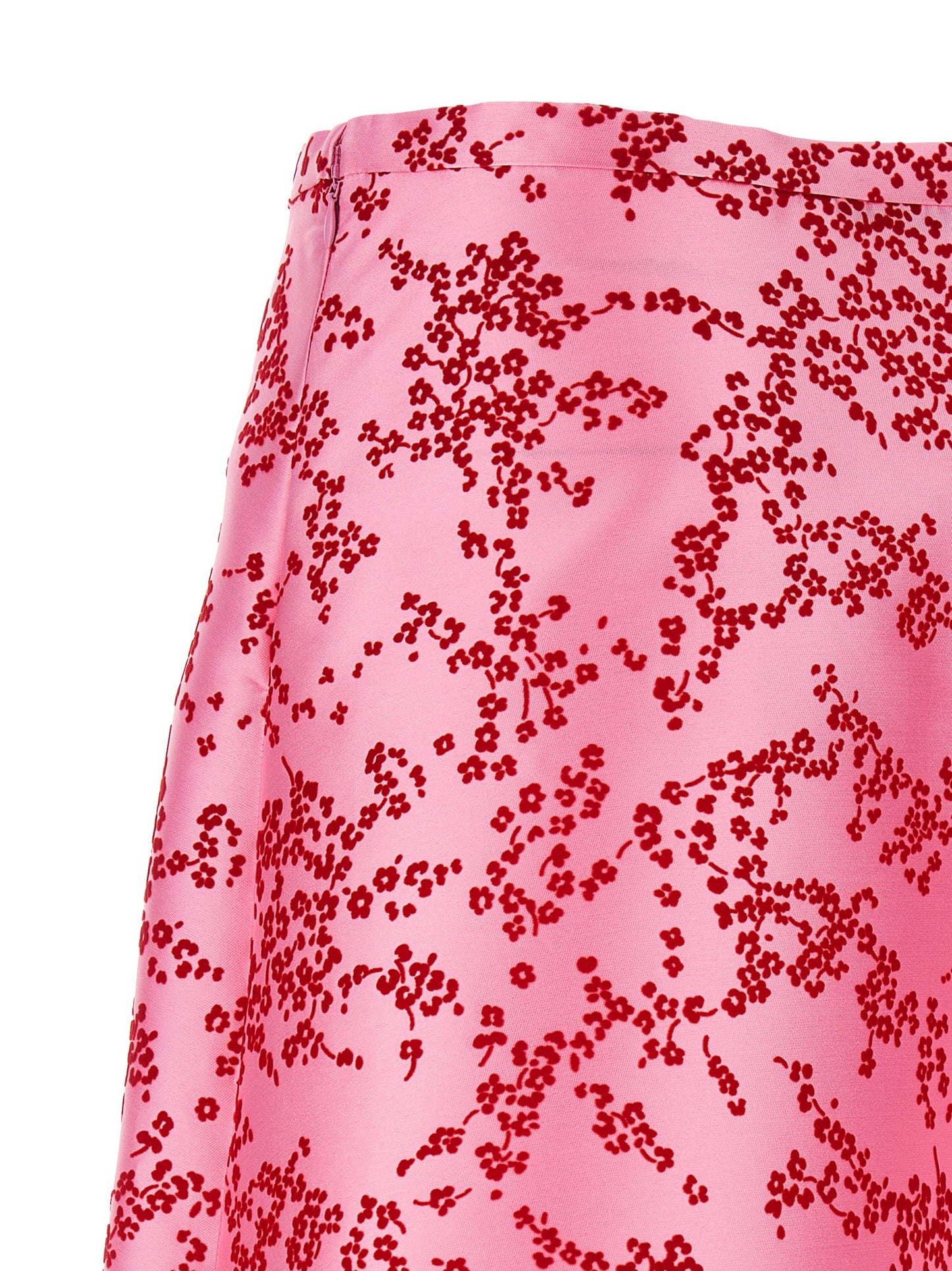 Alberta Ferretti Mikado Floreale Skirt