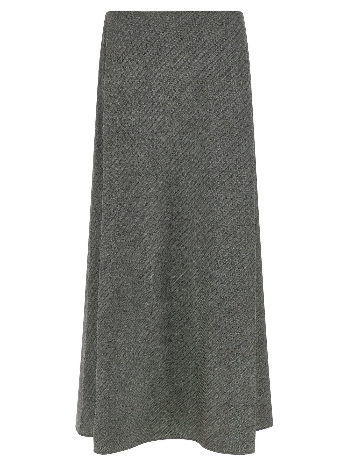 Alberta Ferretti Bell Chevron Skirt