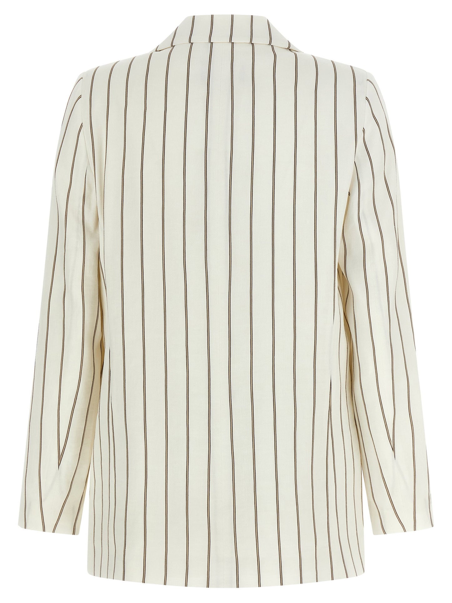 Peserico Pinstripe Twill Blazer