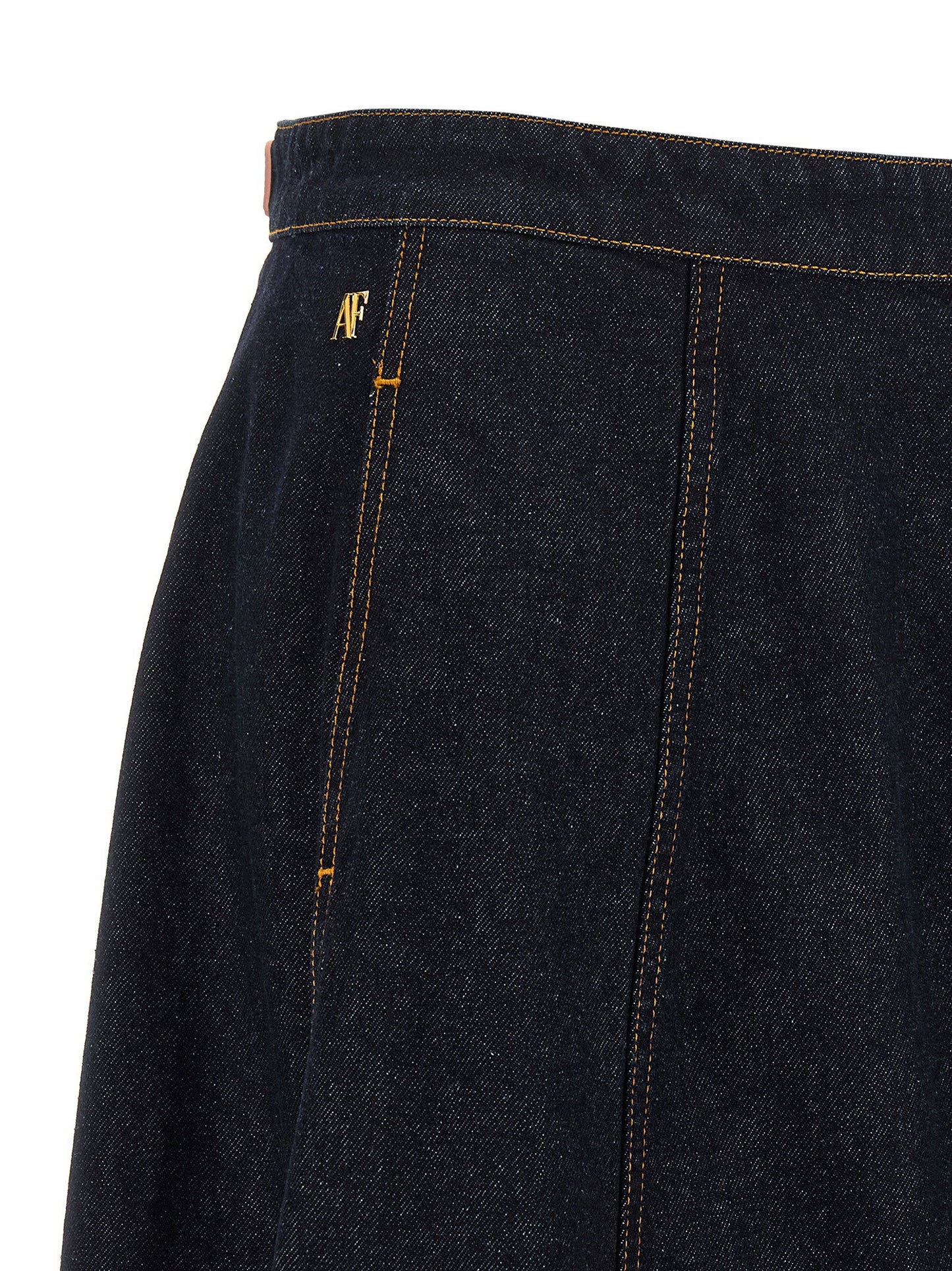 Alberta Ferretti Denim Skirt