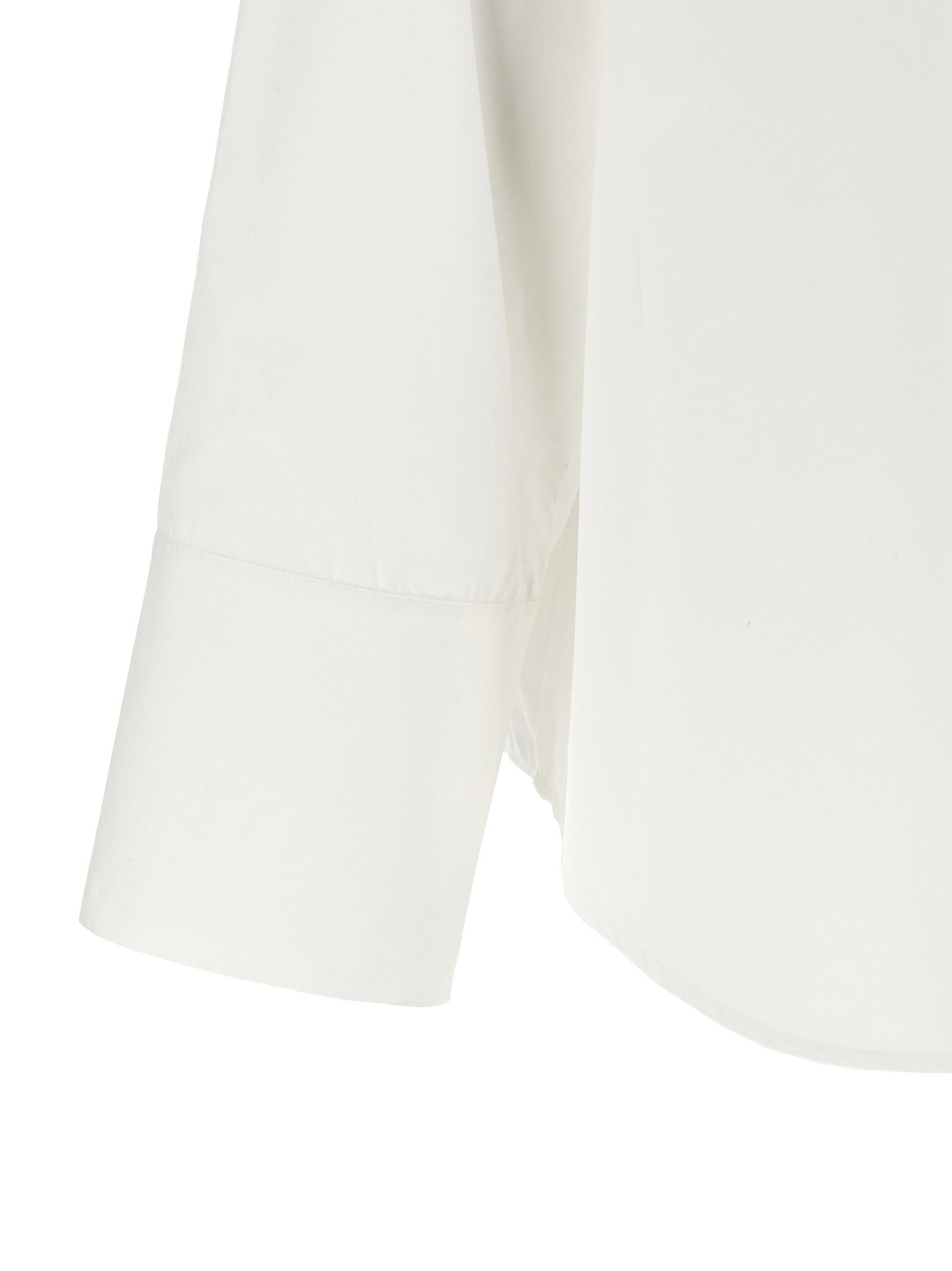 Alberta Ferretti Pleated Ruffle Shirt