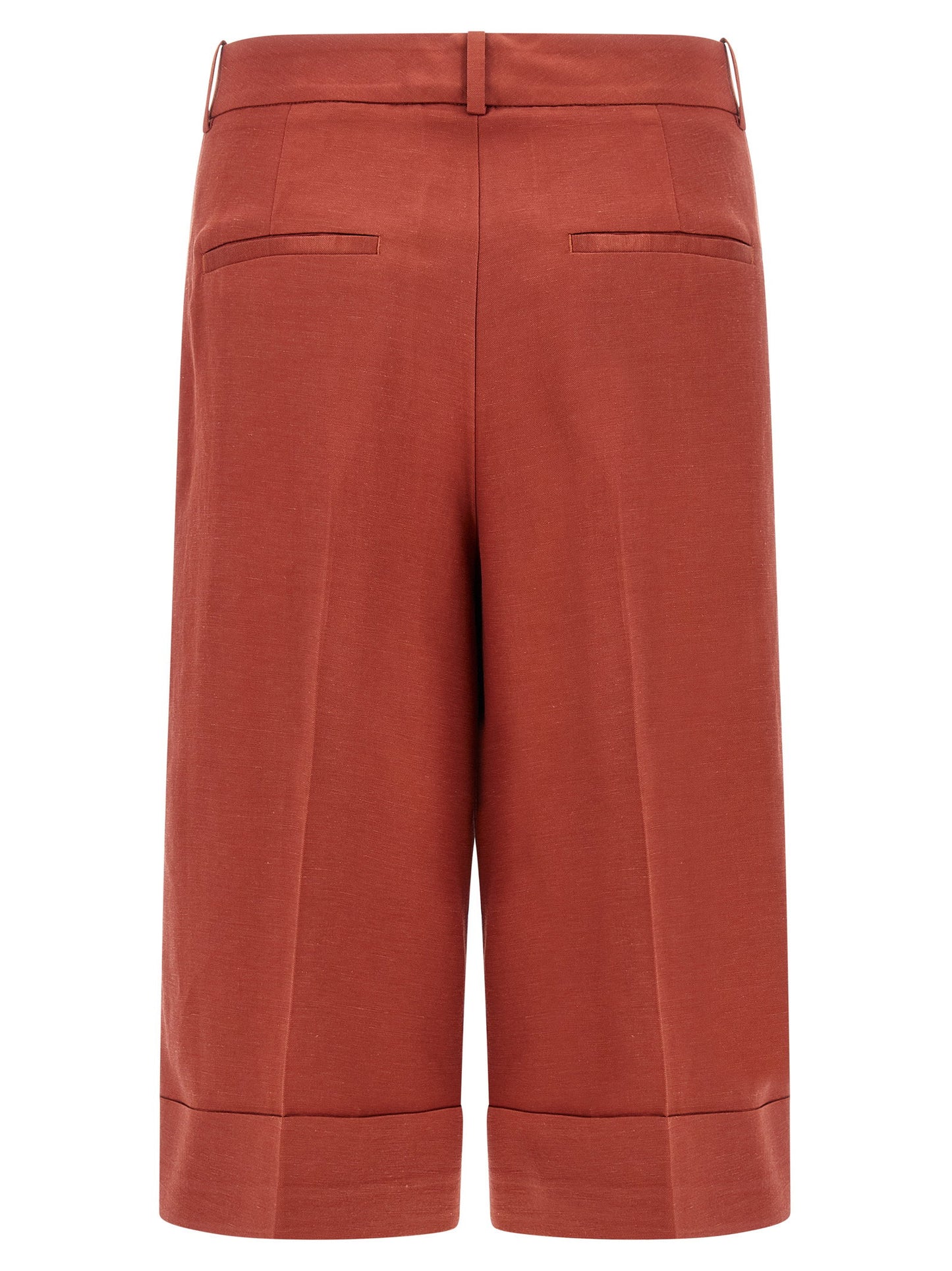 Peserico Linen Viscose Bermuda Shorts