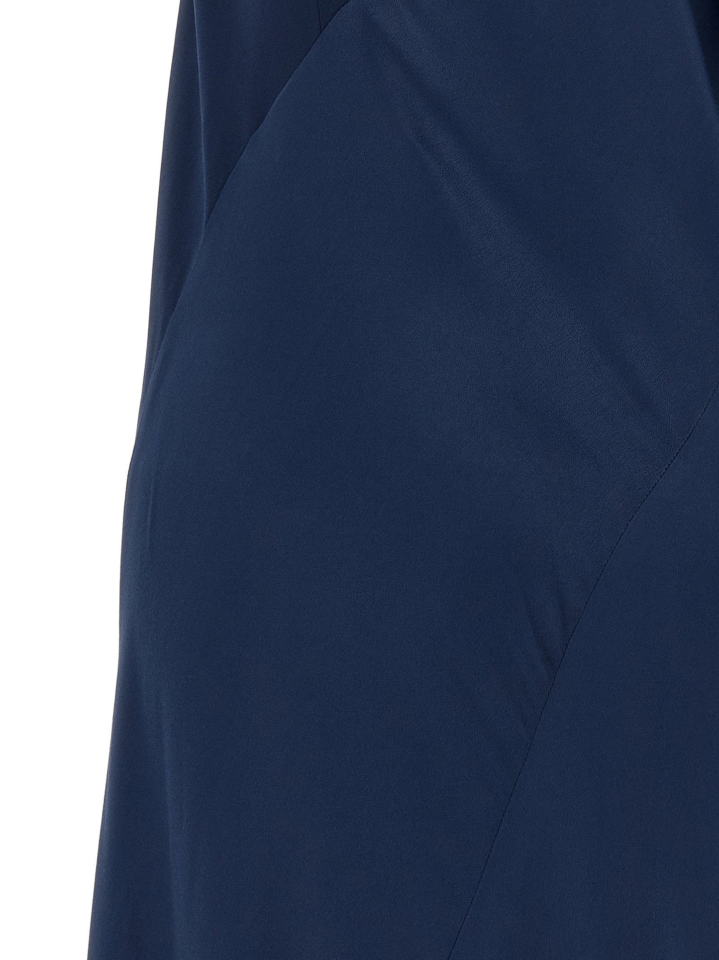 Alberta Ferretti Draped Asymmetrical Dress