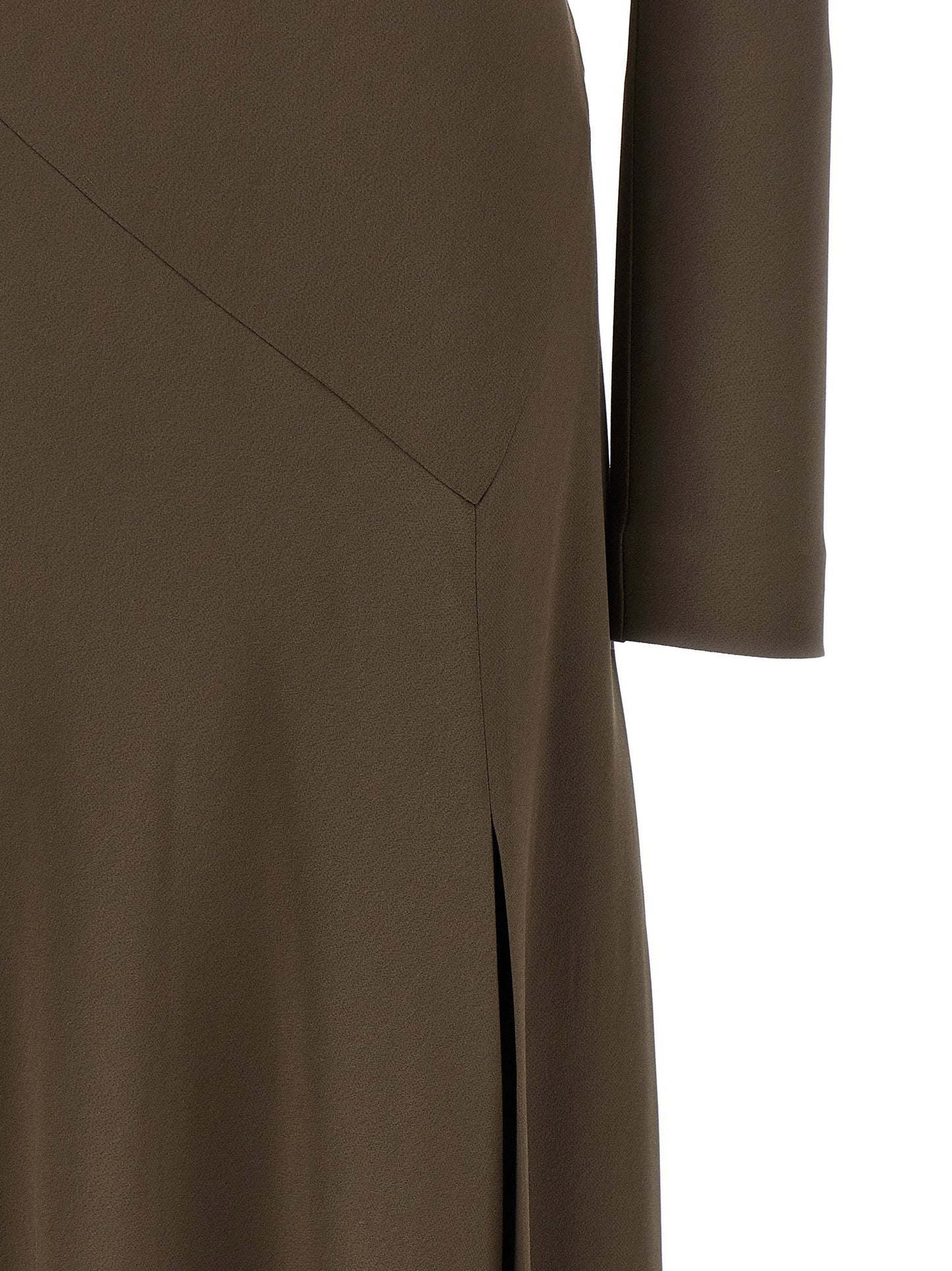 Alberta Ferretti Bare Shoulder Dress
