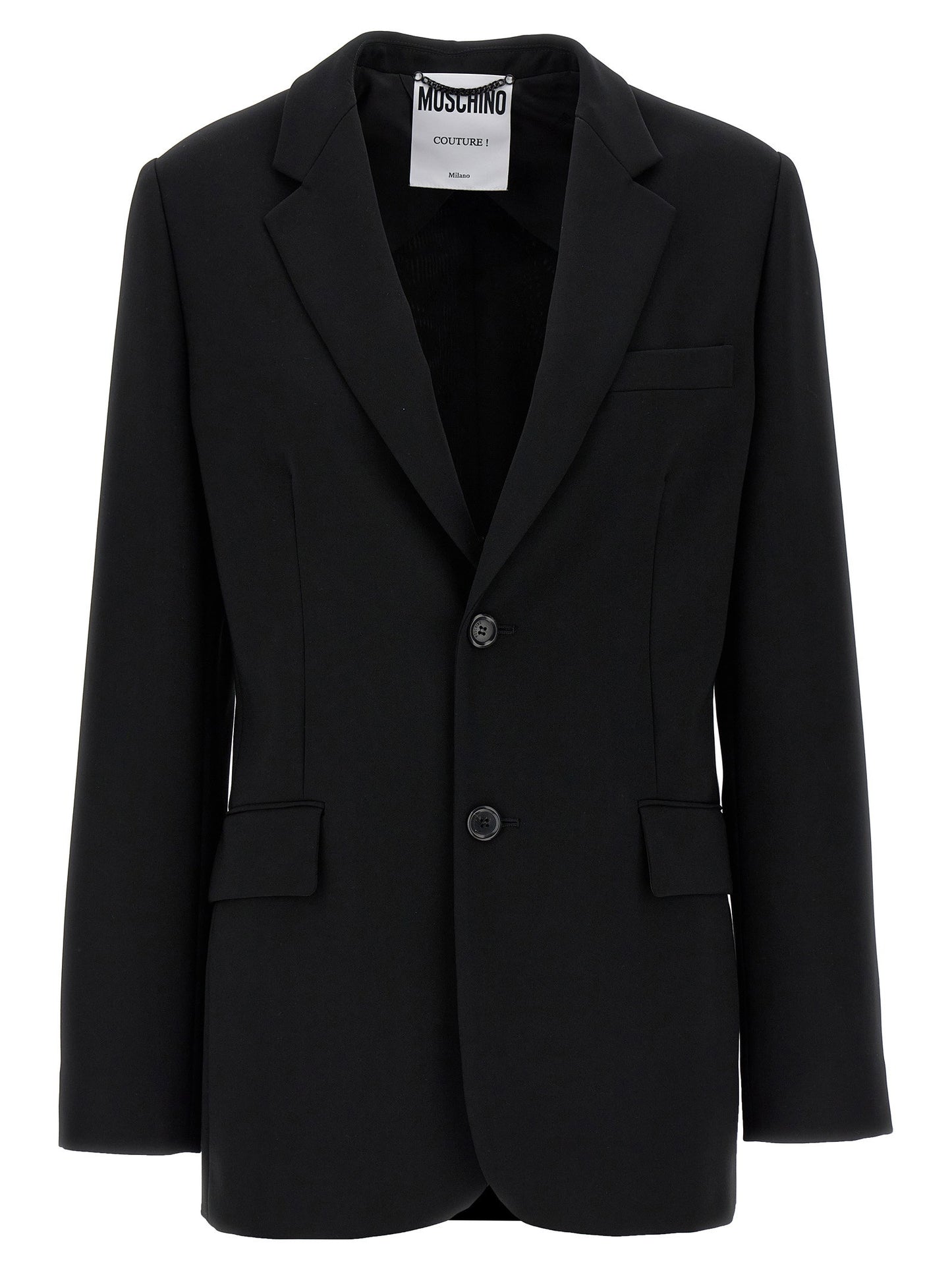 Moschino Single-breasted Martingale Blazer