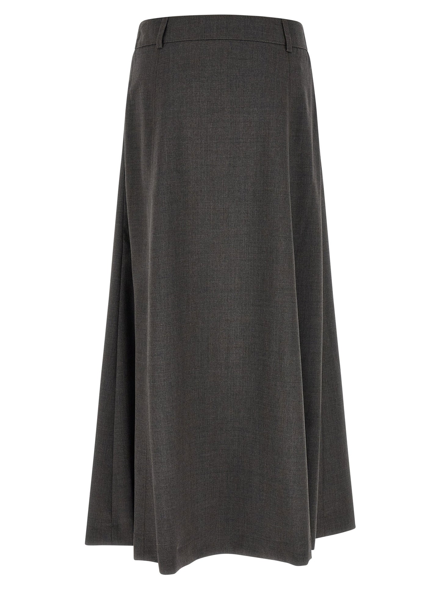 Peserico Flared Skirt With Loops