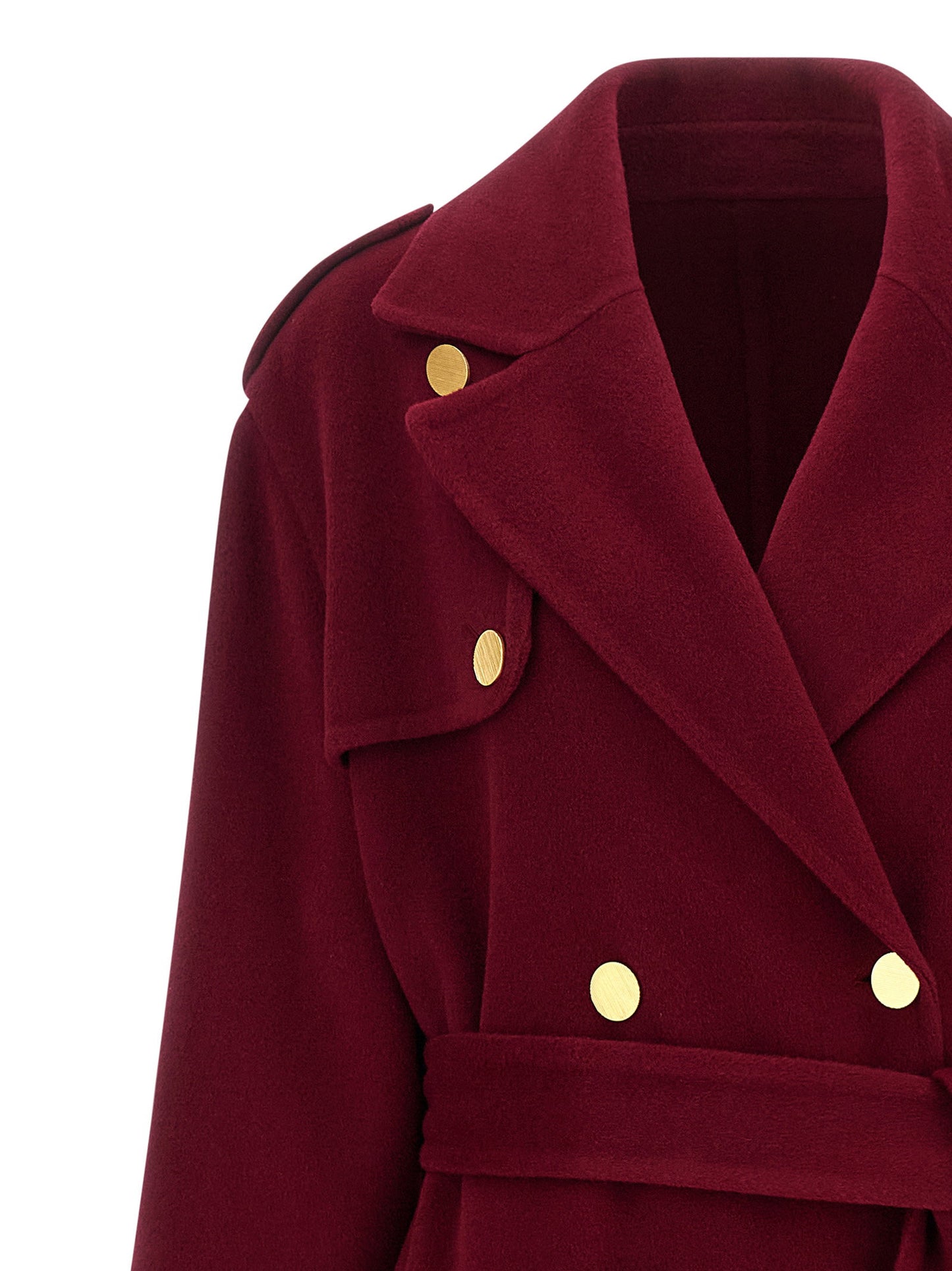 Alberta Ferretti Long Wool Coat