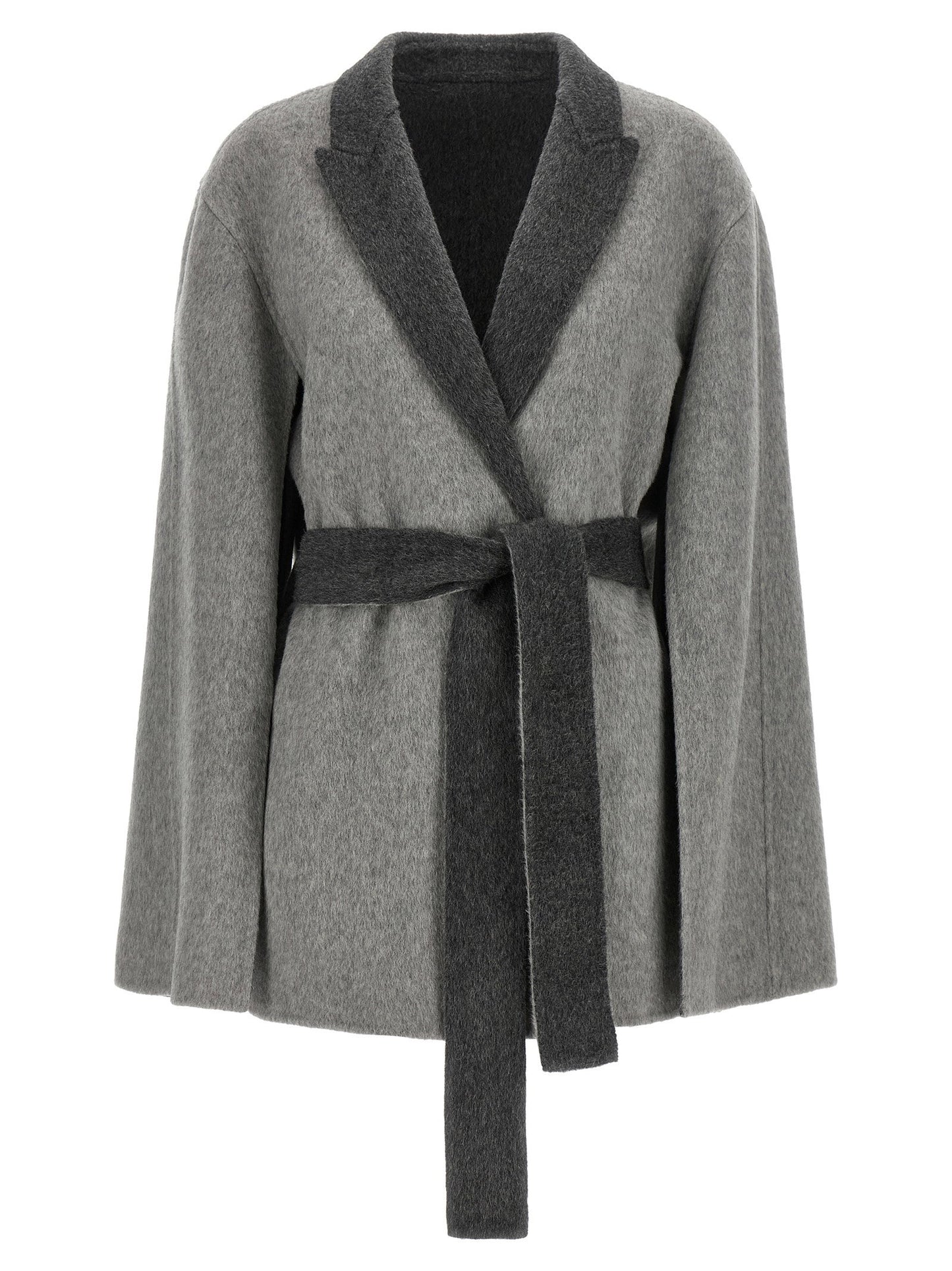 Alberta Ferretti Cardigan With Cape Sleeves