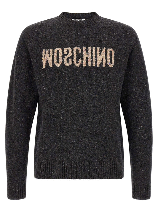 Moschino Mirrored Logo Sweater
