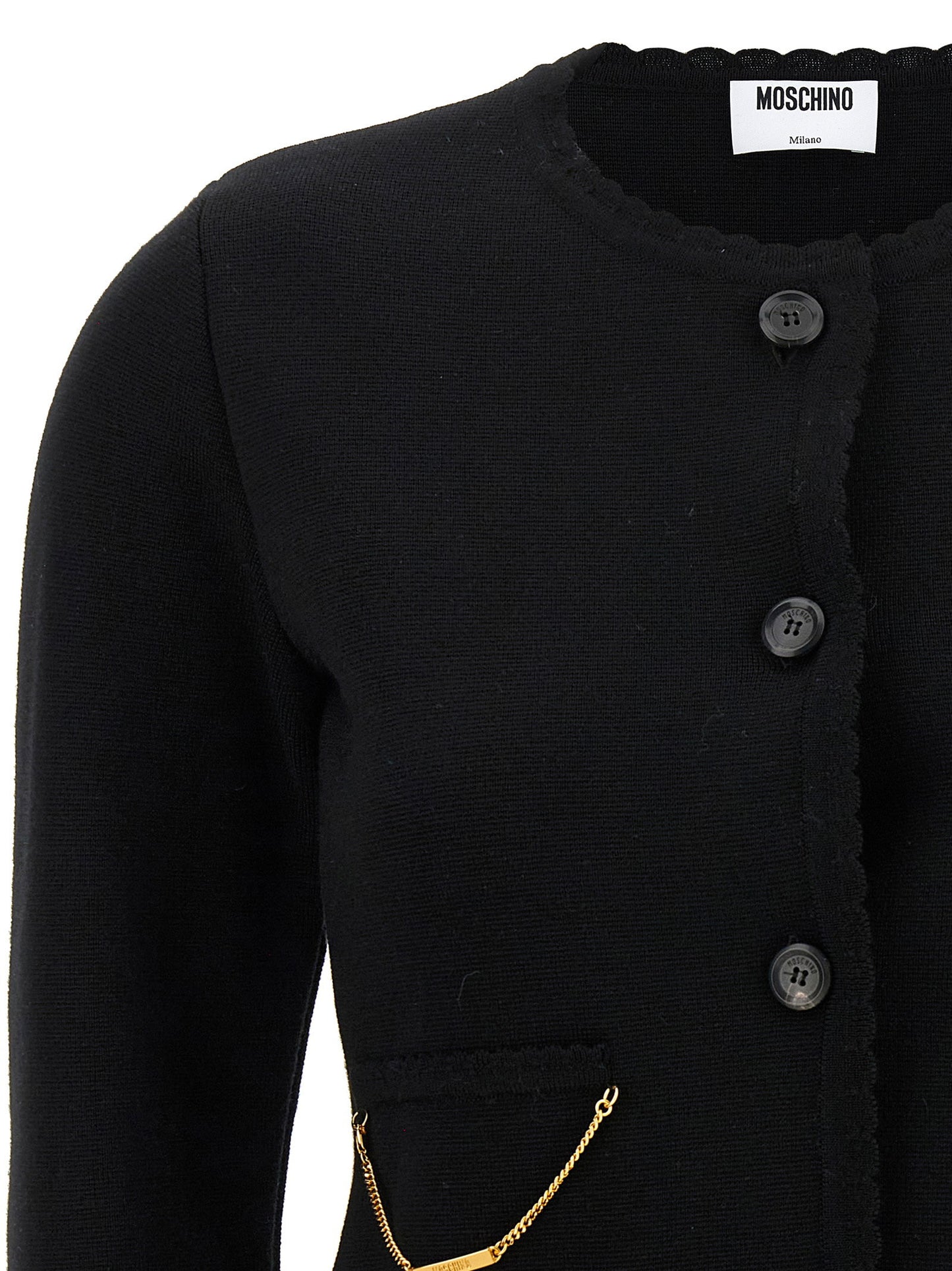 Moschino Chain Cardigan