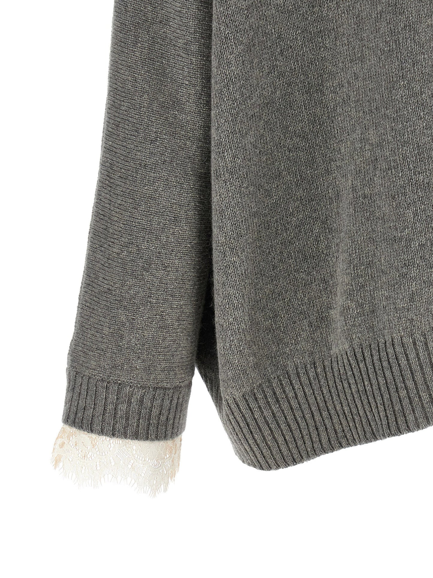 Alberta Ferretti Central Stitching Sweater