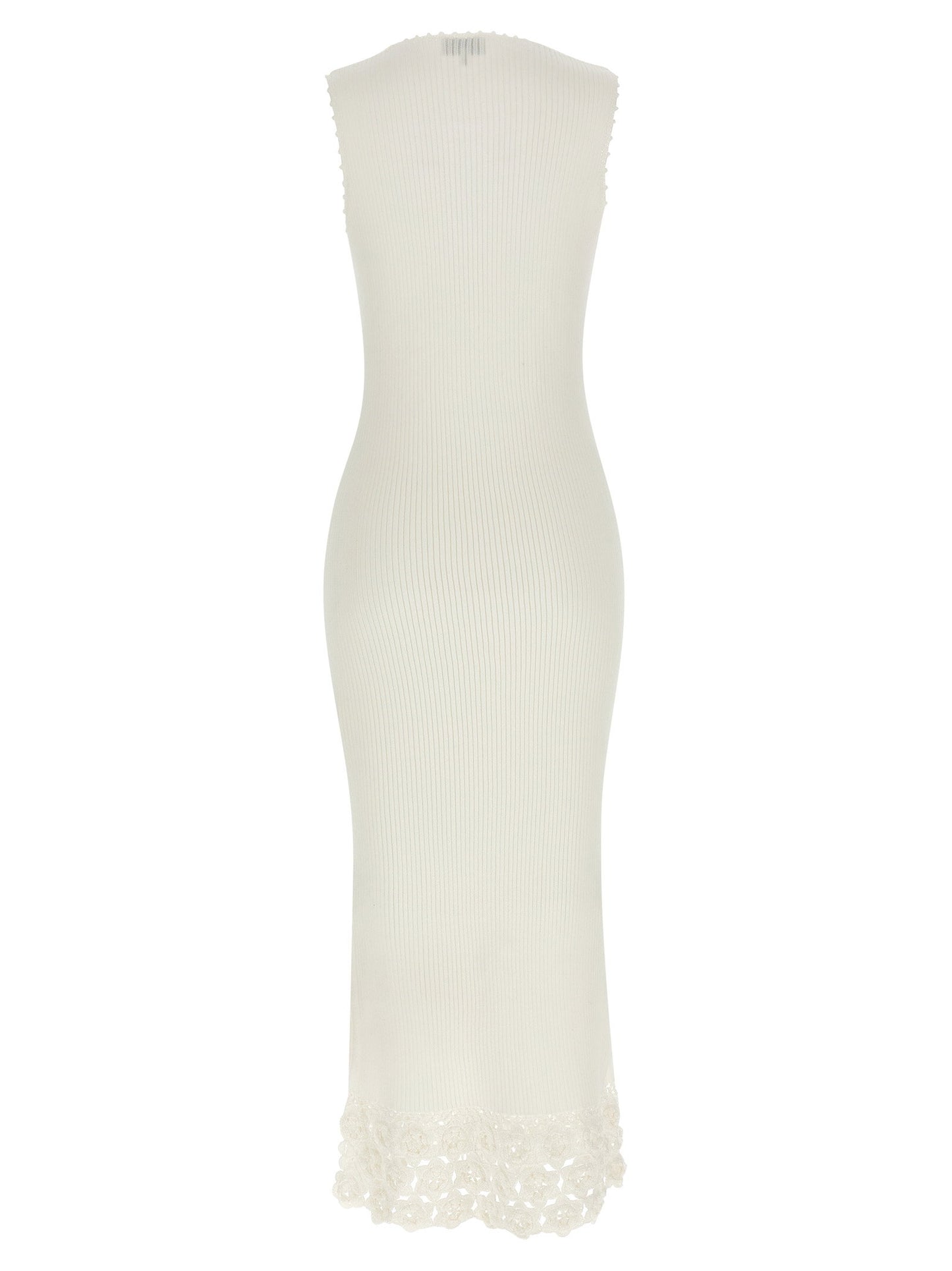 Ganni Cotton Crochet Dress