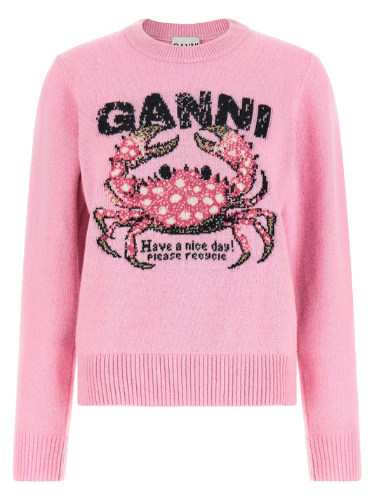 Ganni Crab Sweater