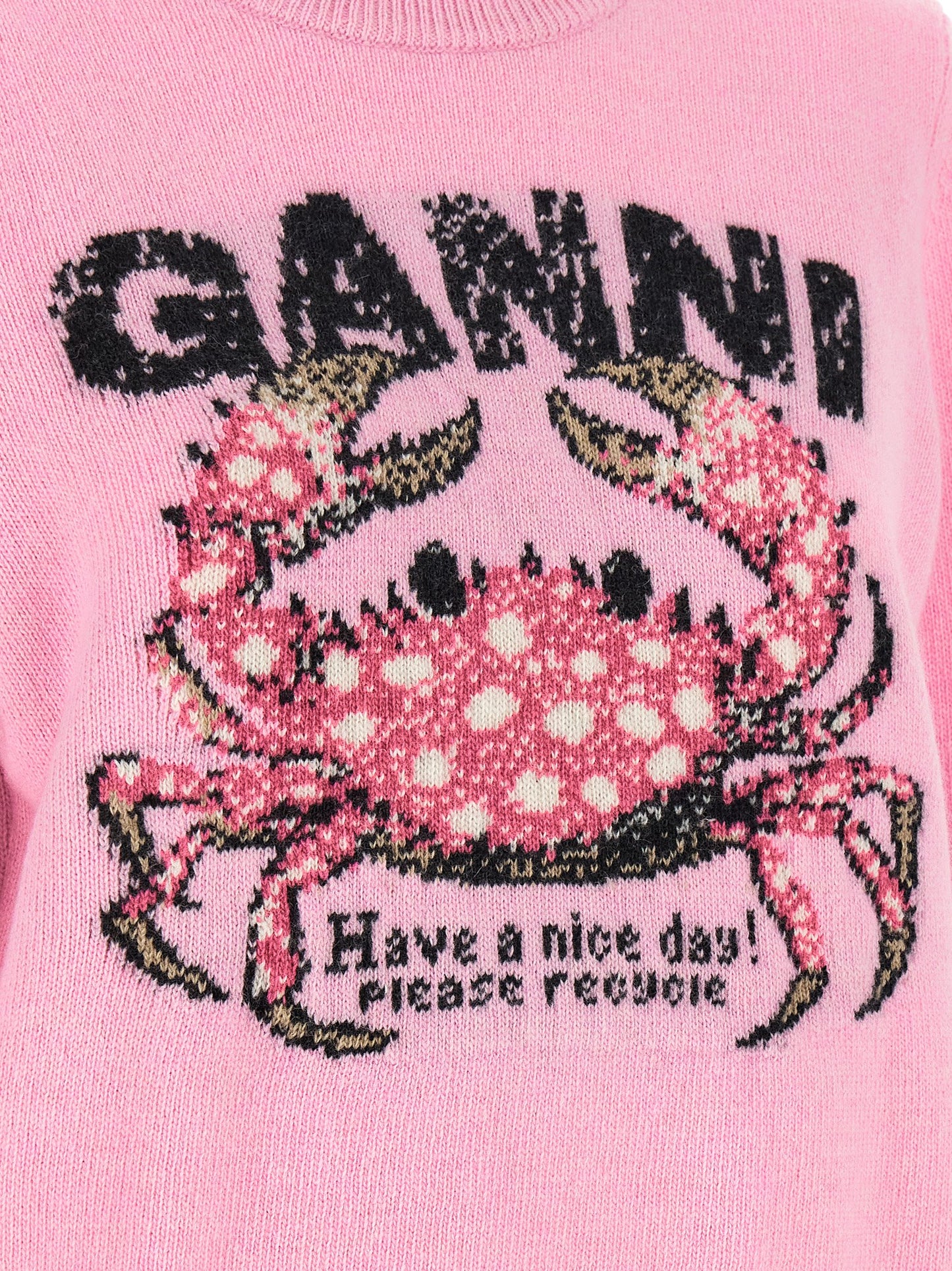 Ganni Crab Sweater