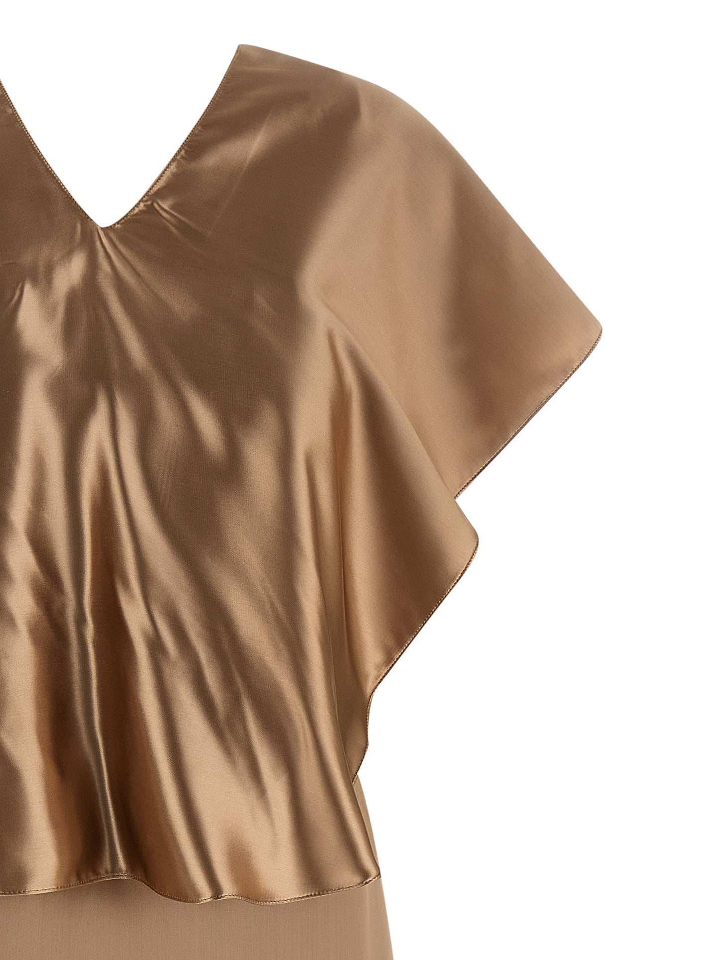 Fabiana Filippi Dress With Cape