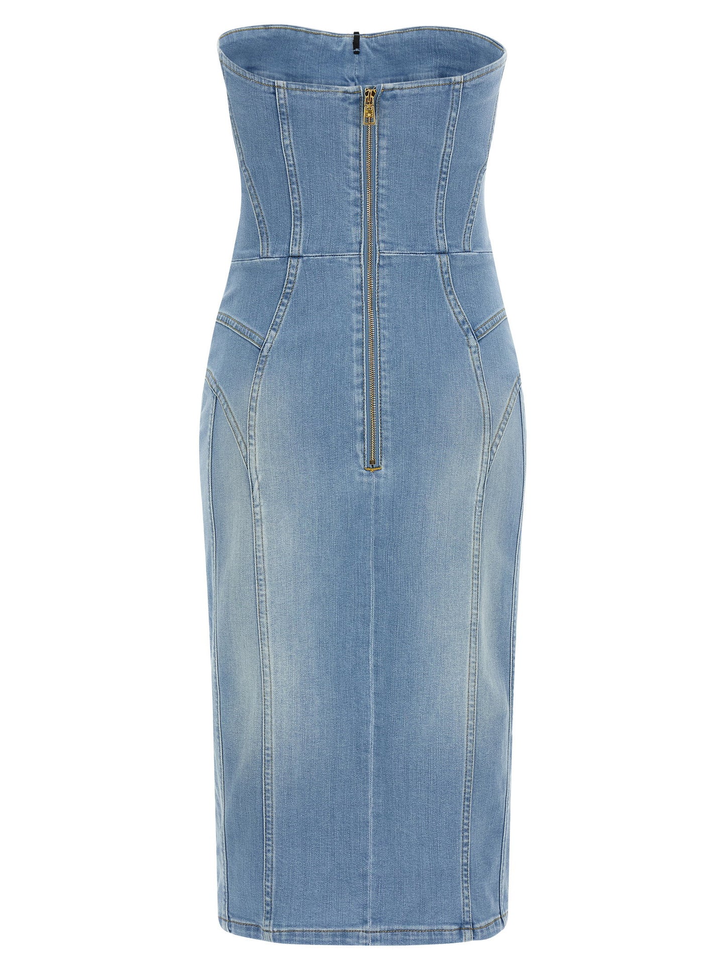 Elisabetta Franchi Denim Dress