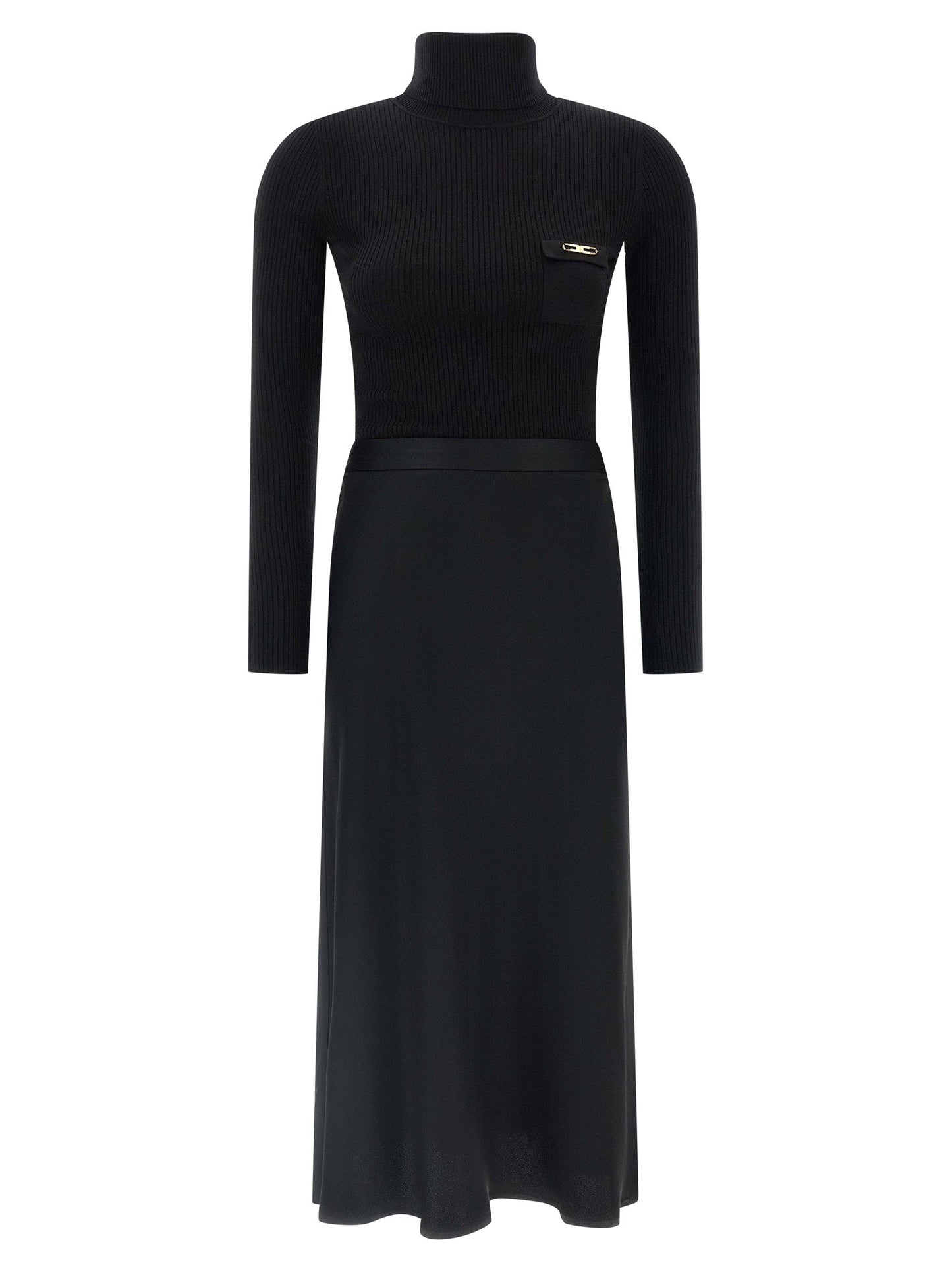 Elisabetta Franchi Turtleneck Dress