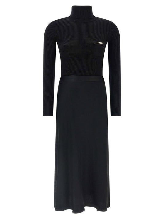 Elisabetta Franchi Turtleneck Dress