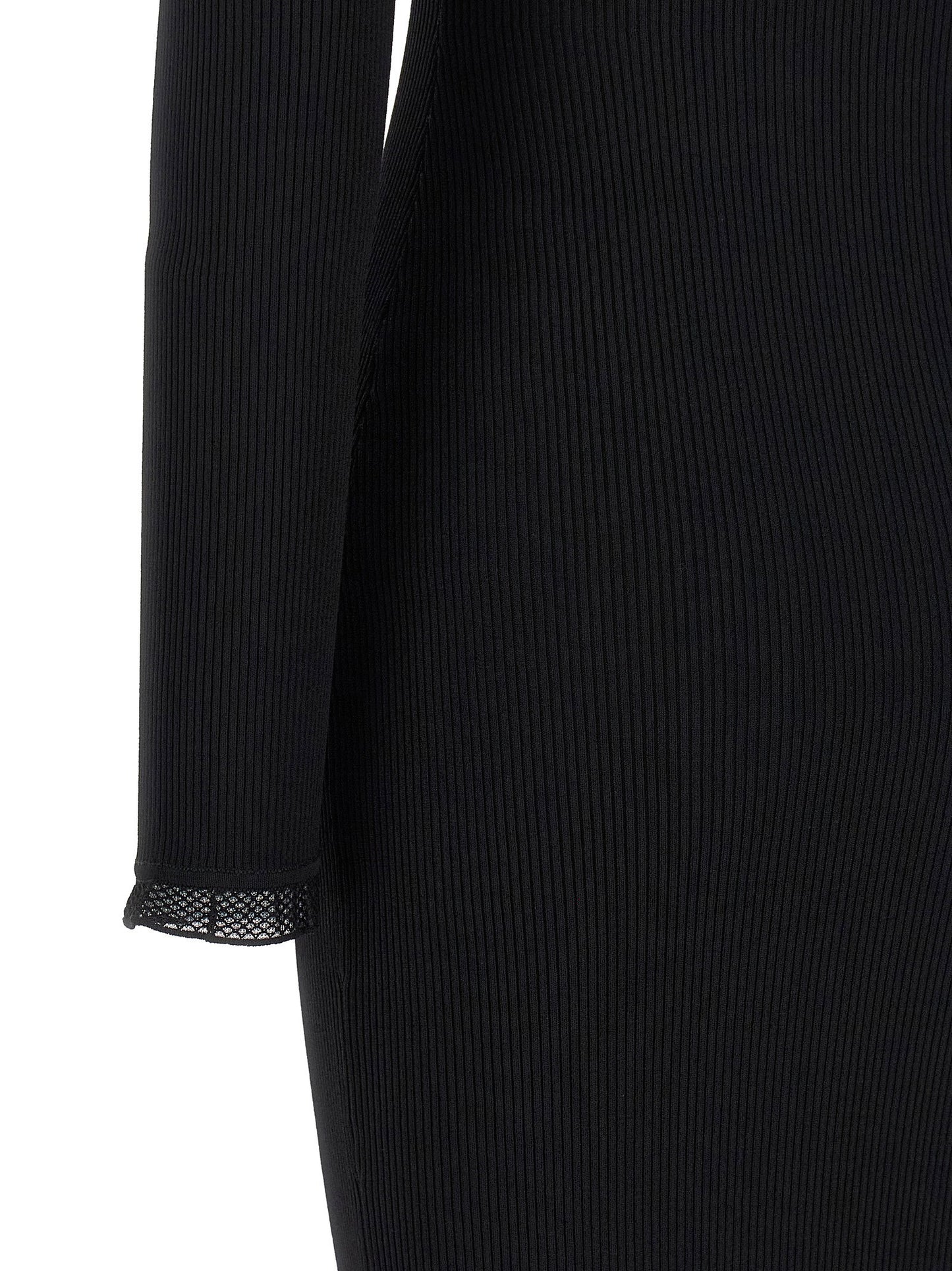 Elisabetta Franchi Ribbed Knit Dress