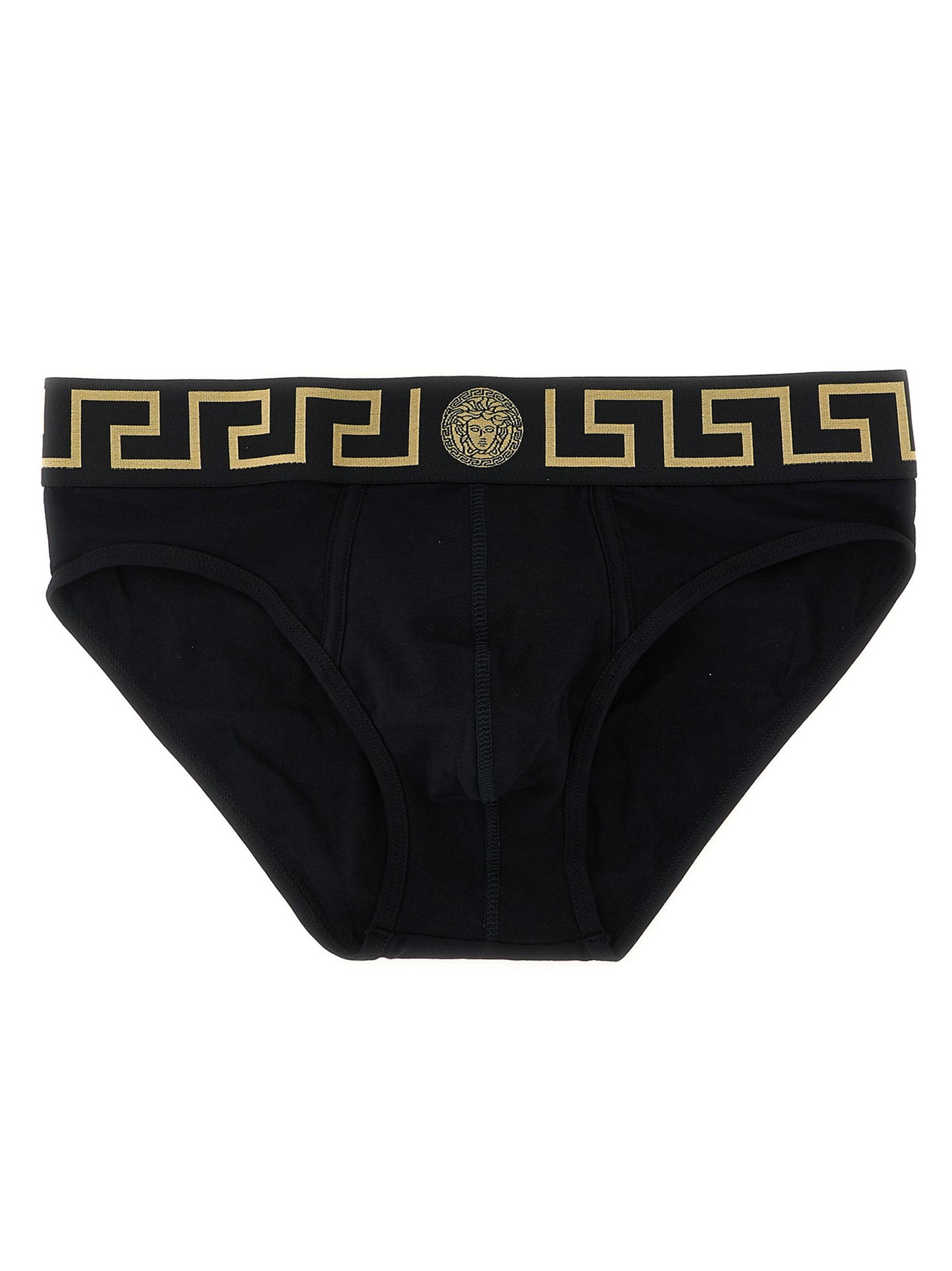 Versace 2-pack Briefs With Greca Pattern