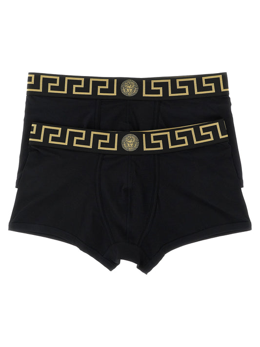 Versace 2-pack Boxer Trunk Greca Pattern
