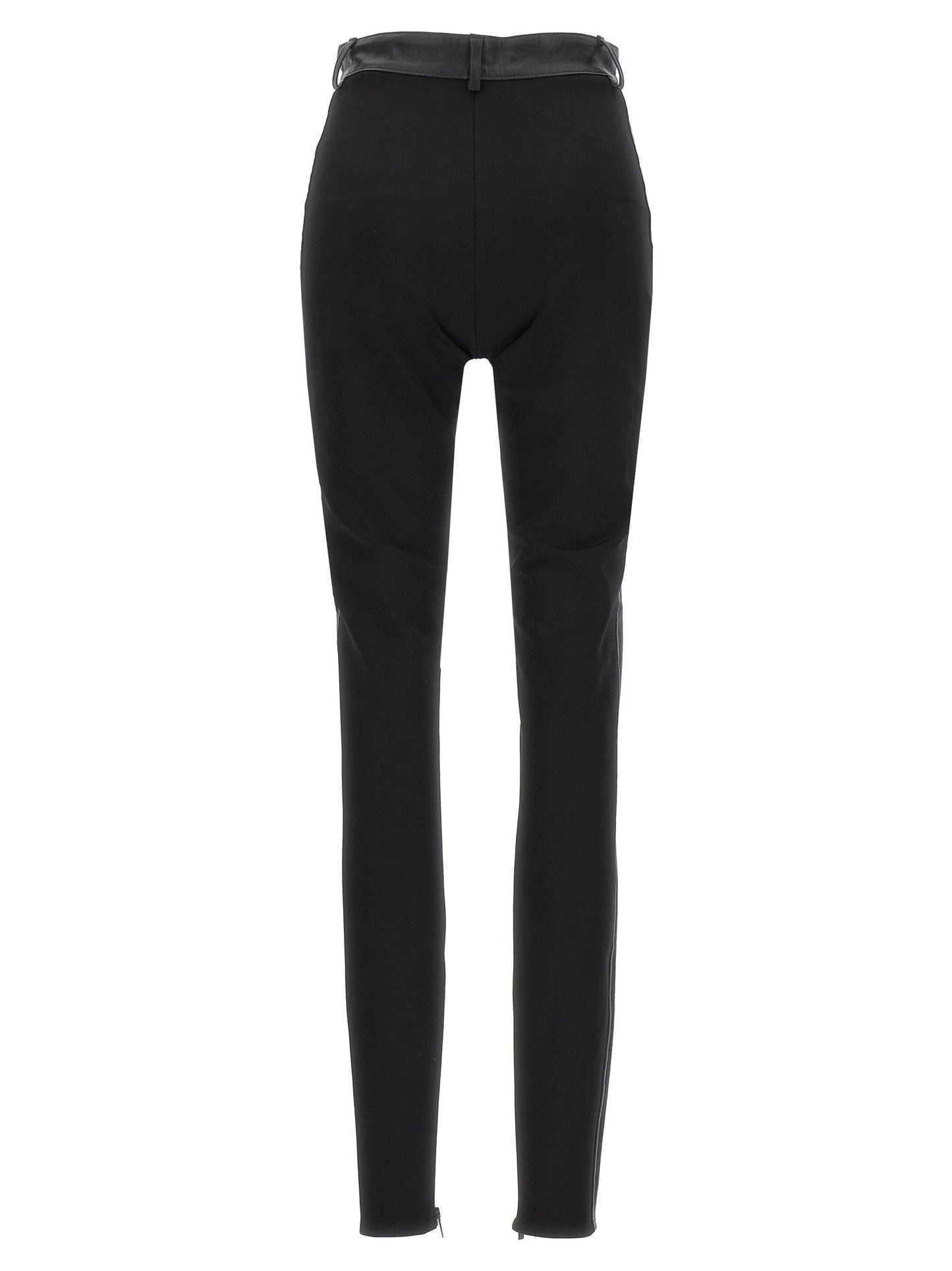 David Koma Napa Leather Leggings
