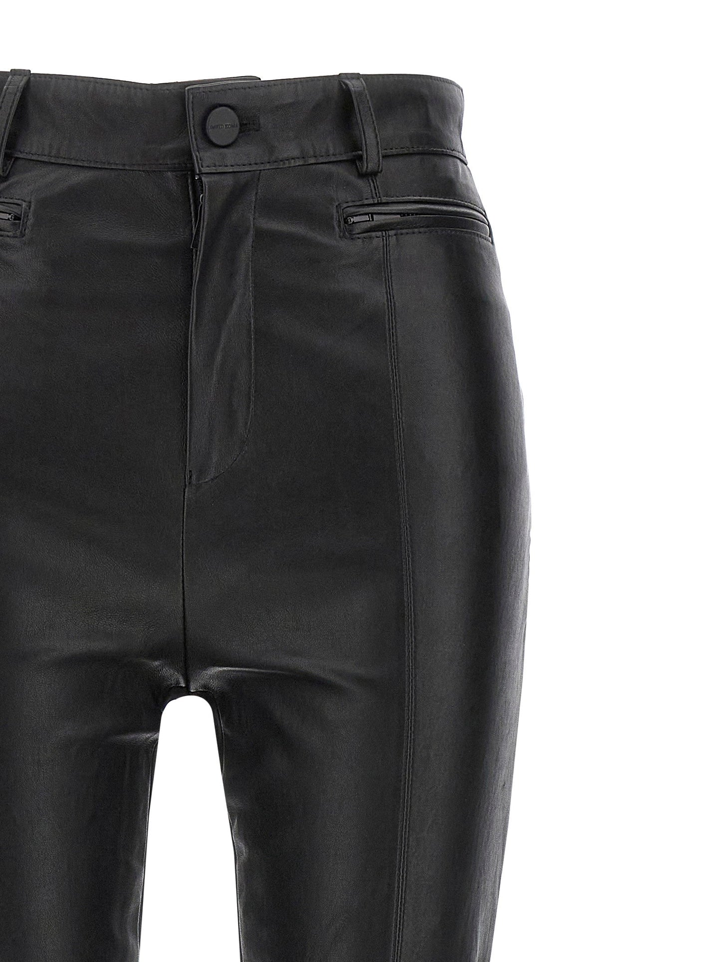David Koma Napa Leather Leggings