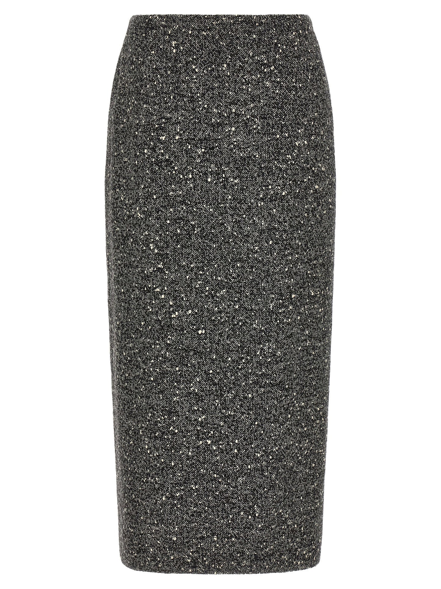 Valentino Garavani Chevron Bouclé Skirt