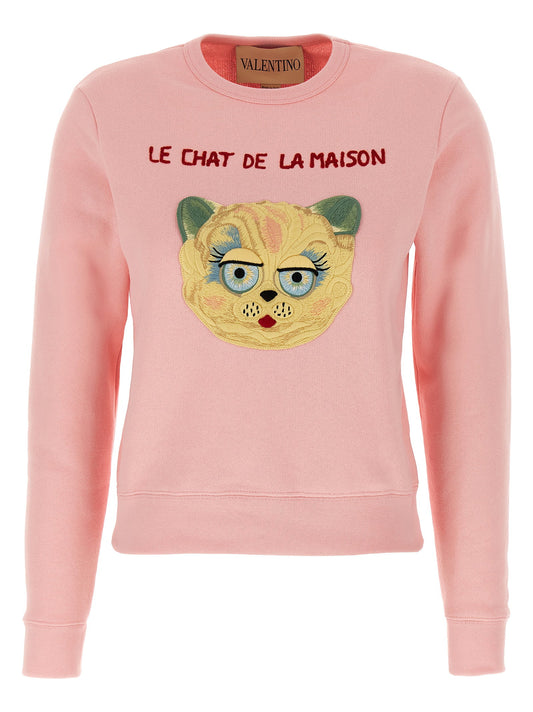 Valentino Garavani Le Chat De La Maison Sweatshirt