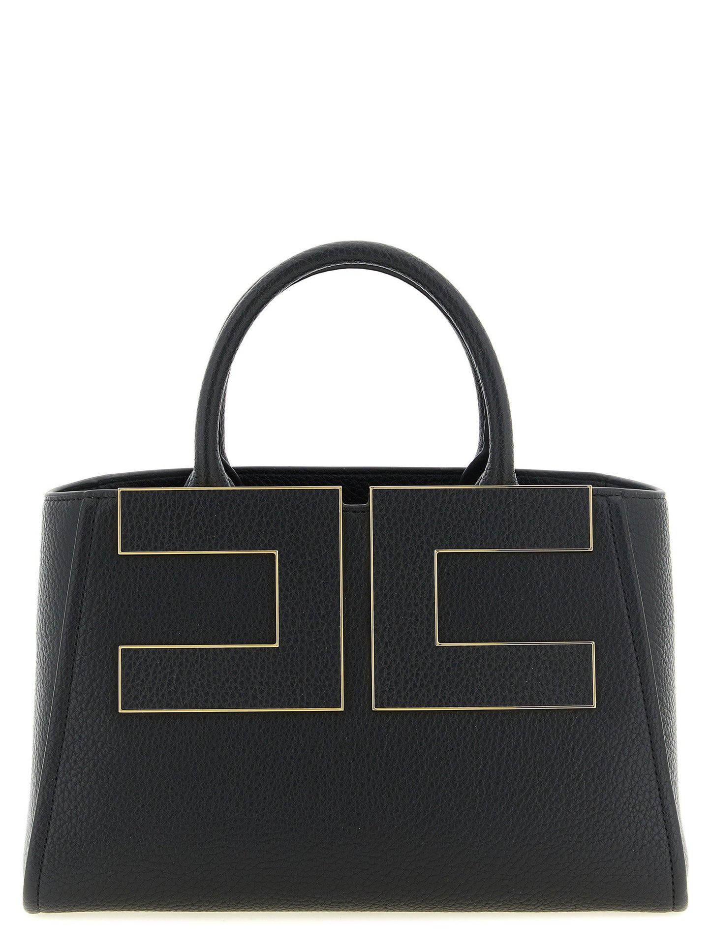 Elisabetta Franchi Maxi Logo Shopping Bag