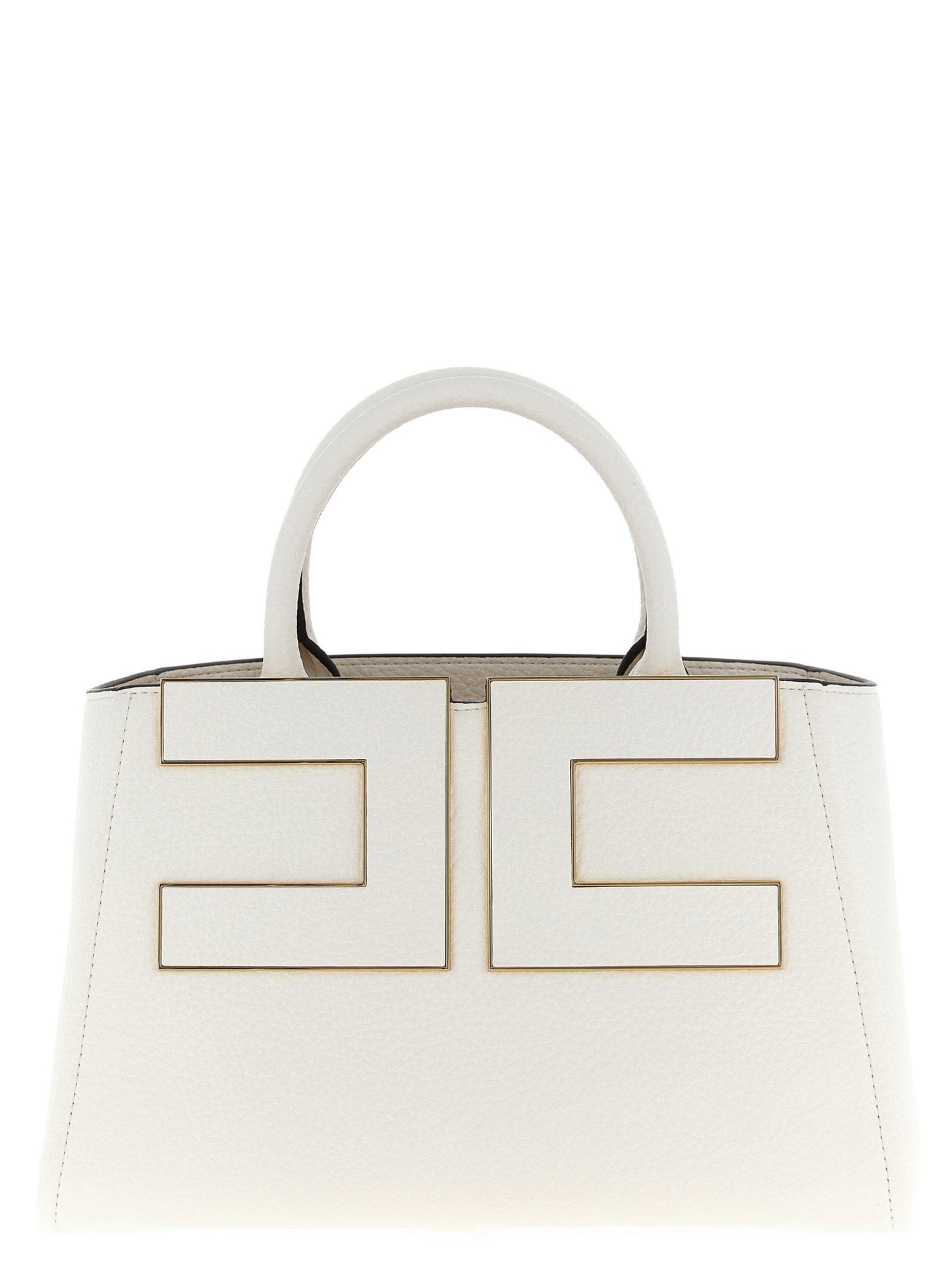 Elisabetta Franchi Maxi Logo Shopping Bag