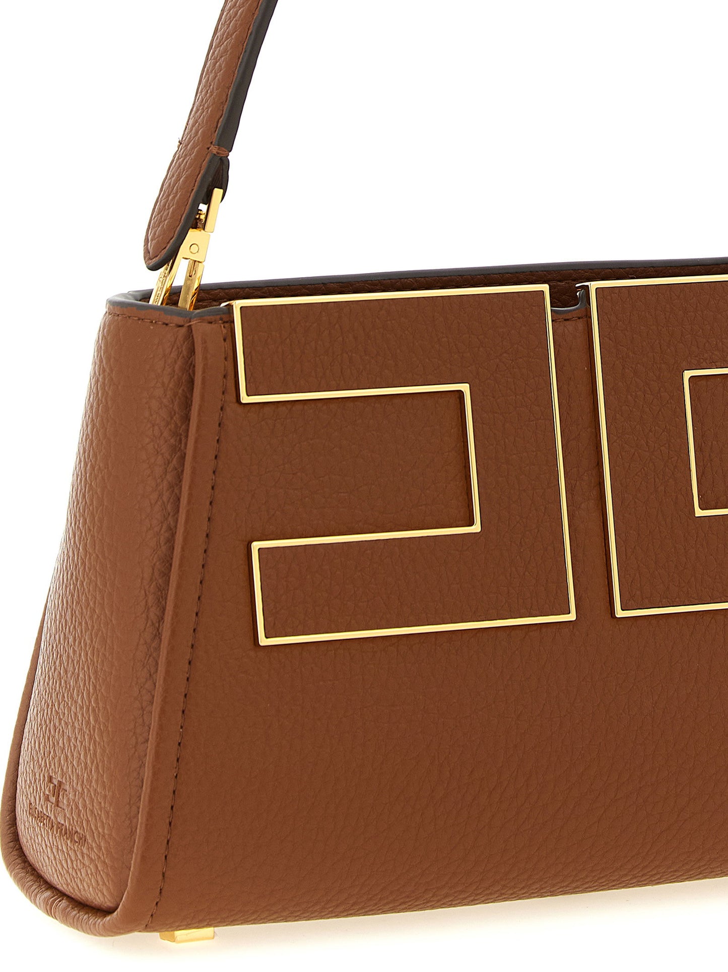 Elisabetta Franchi Maxi Logo Handbag