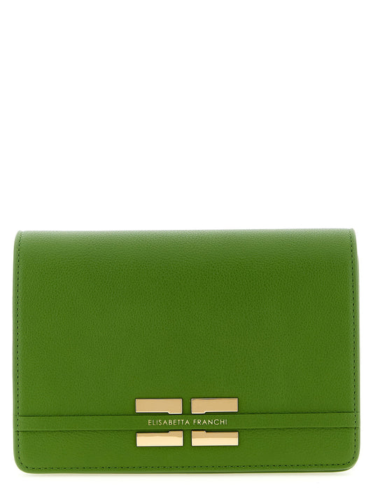 Elisabetta Franchi Logo Shoulder Strap