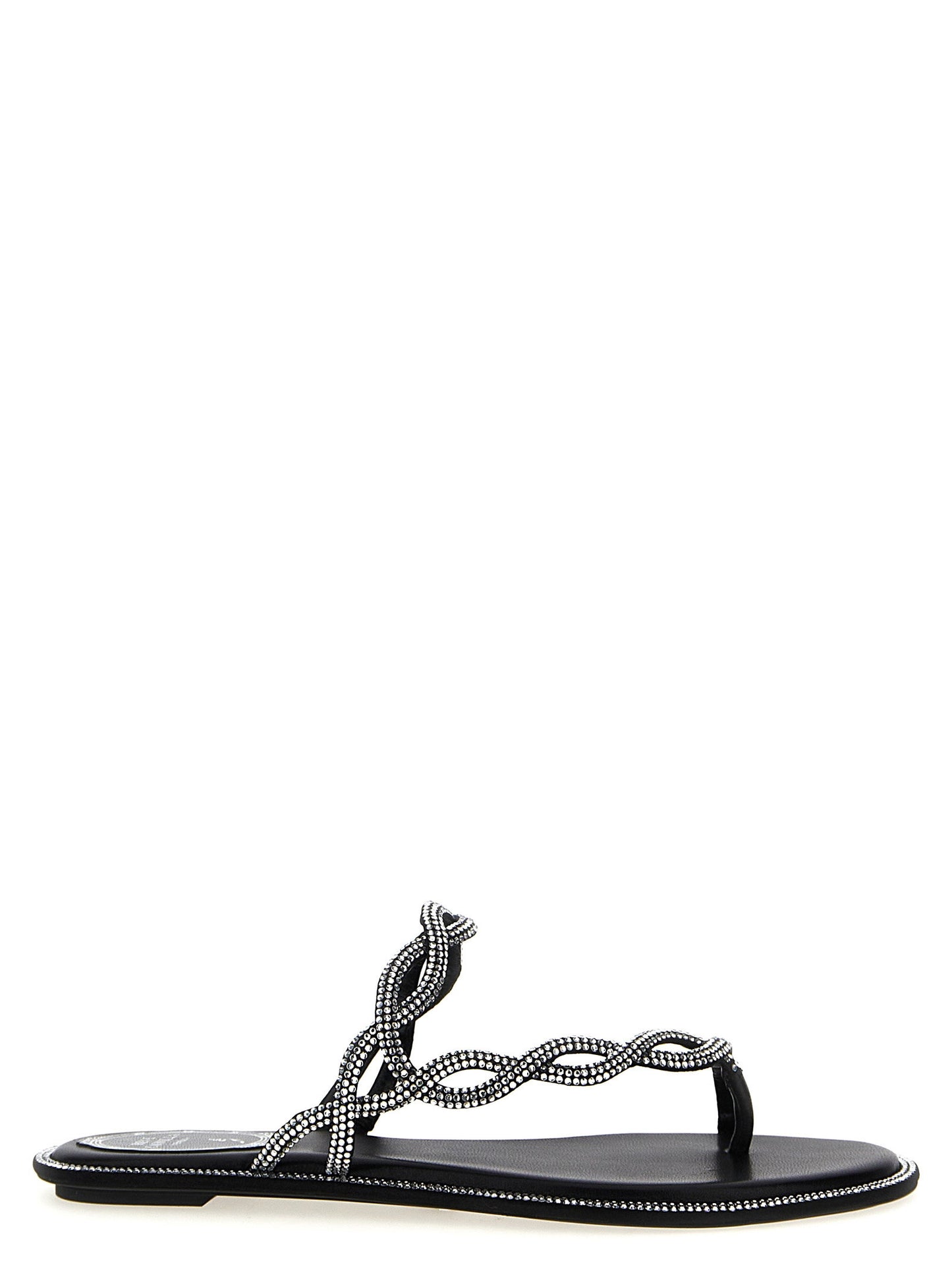 René Caovilla Braid Sandals