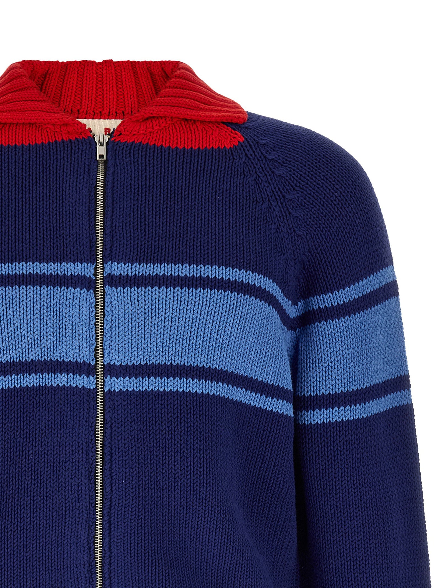 Marni Color Block Details Cardigan