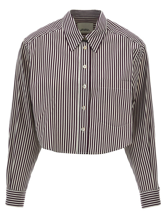 Isabel Marant Fleora Cropped Shirt