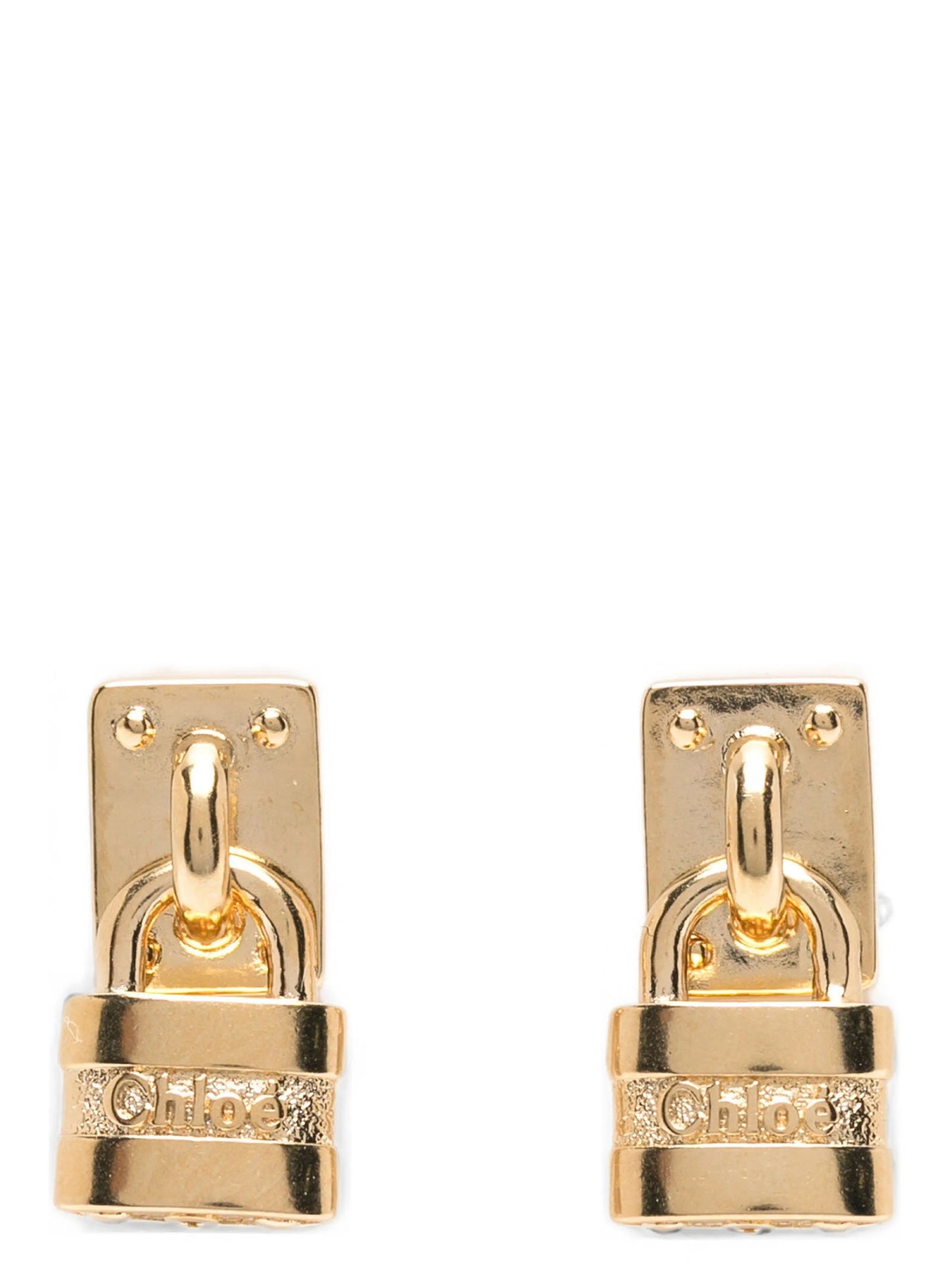 Chloé Paddington Mini Padlock Earrings