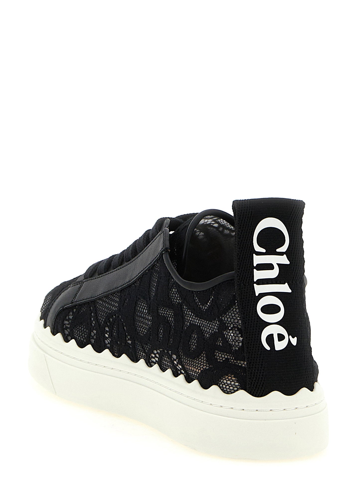 Chloé Lauren Lace Sneakers