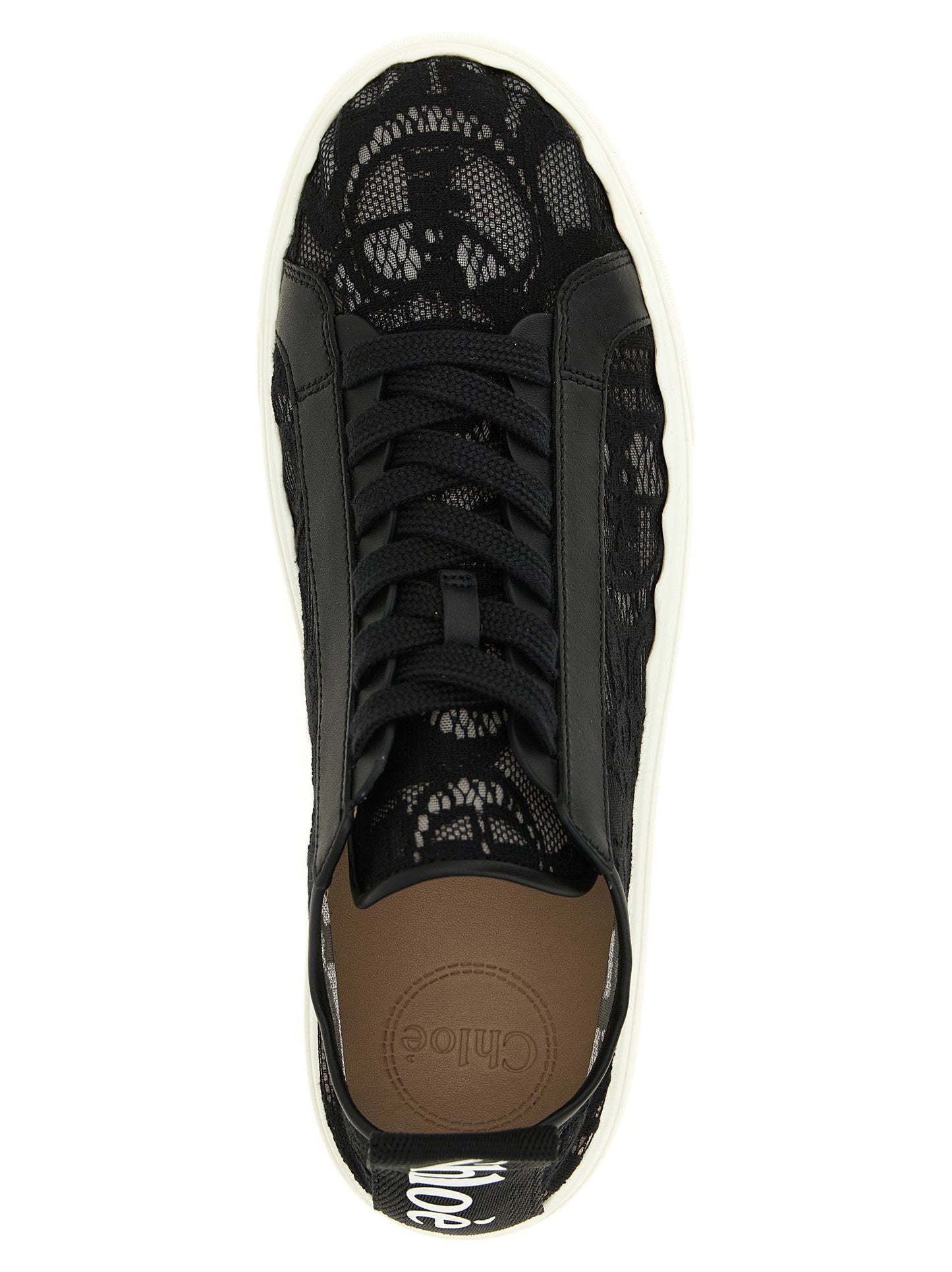 Chloé Lauren Lace Sneakers