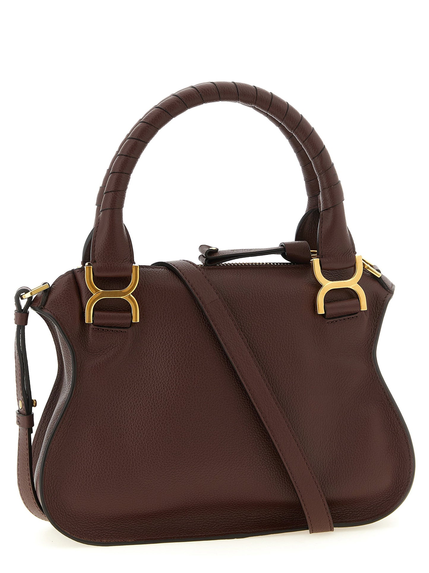 Chloé Marcie Bag With Saddle Stitching