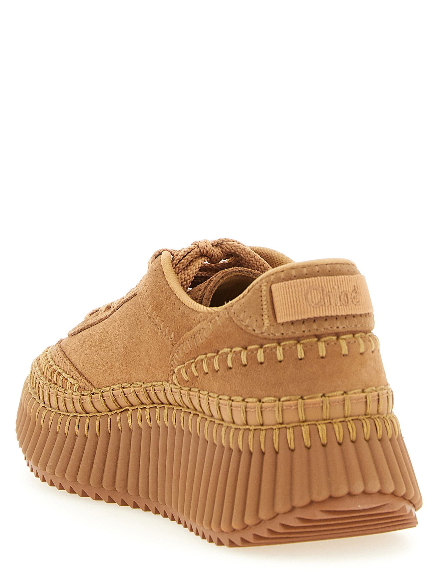 Chloé Nama Wedge Sneakers
