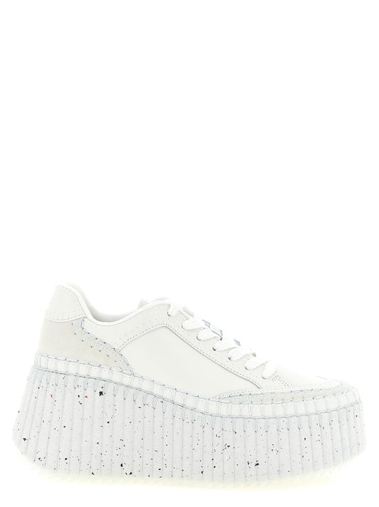 Chloé Nama Wedge Sneakers