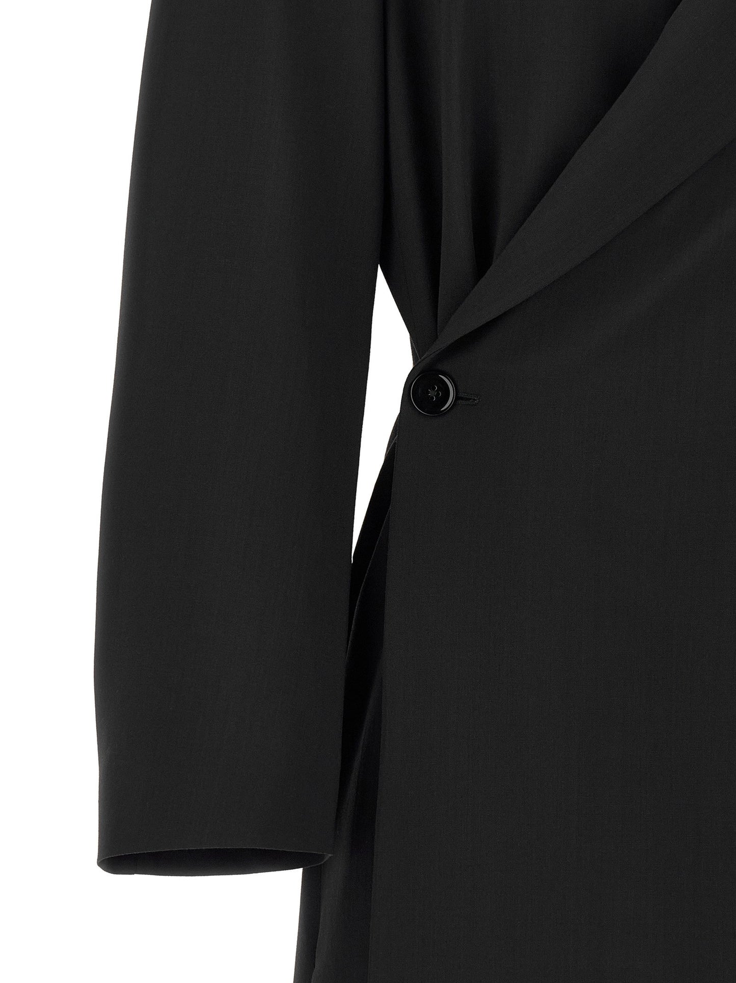 Lemaire Wool Crêpe Coat