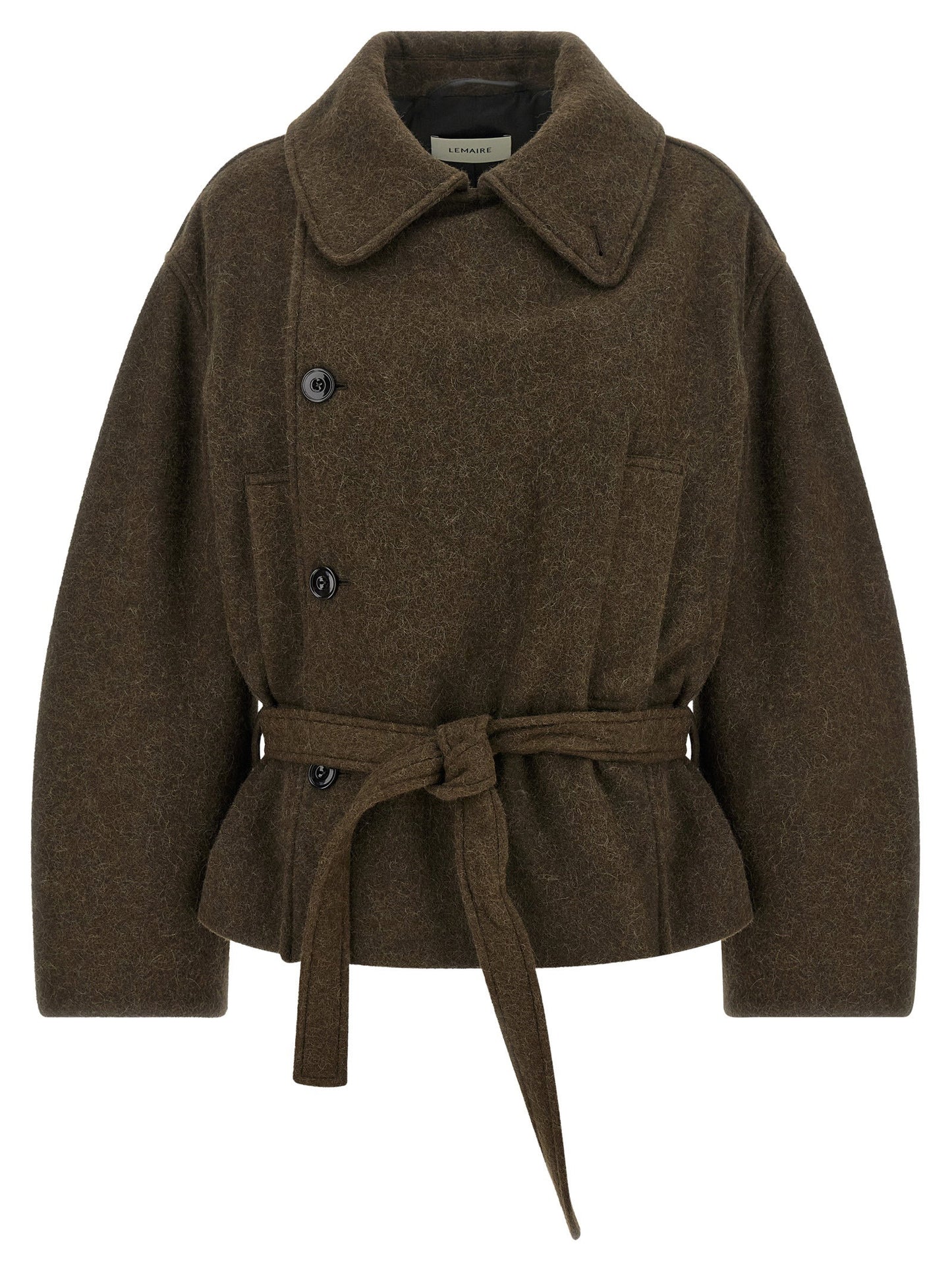 Lemaire Short Wrap Coat