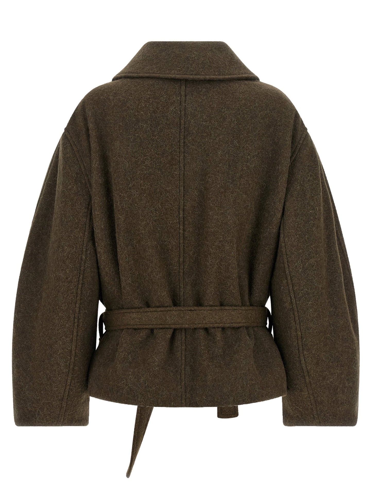 Lemaire Short Wrap Coat