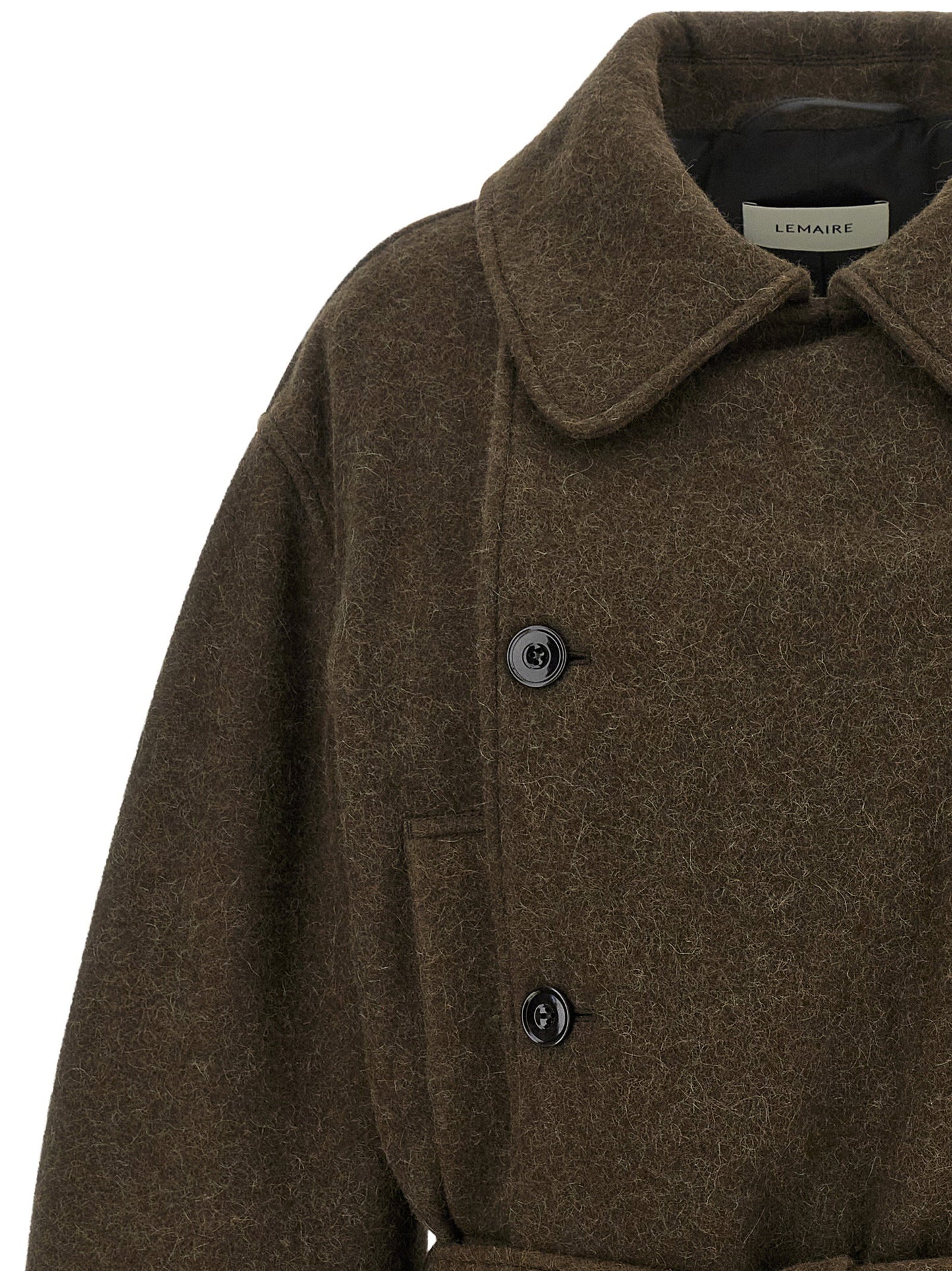 Lemaire Short Wrap Coat