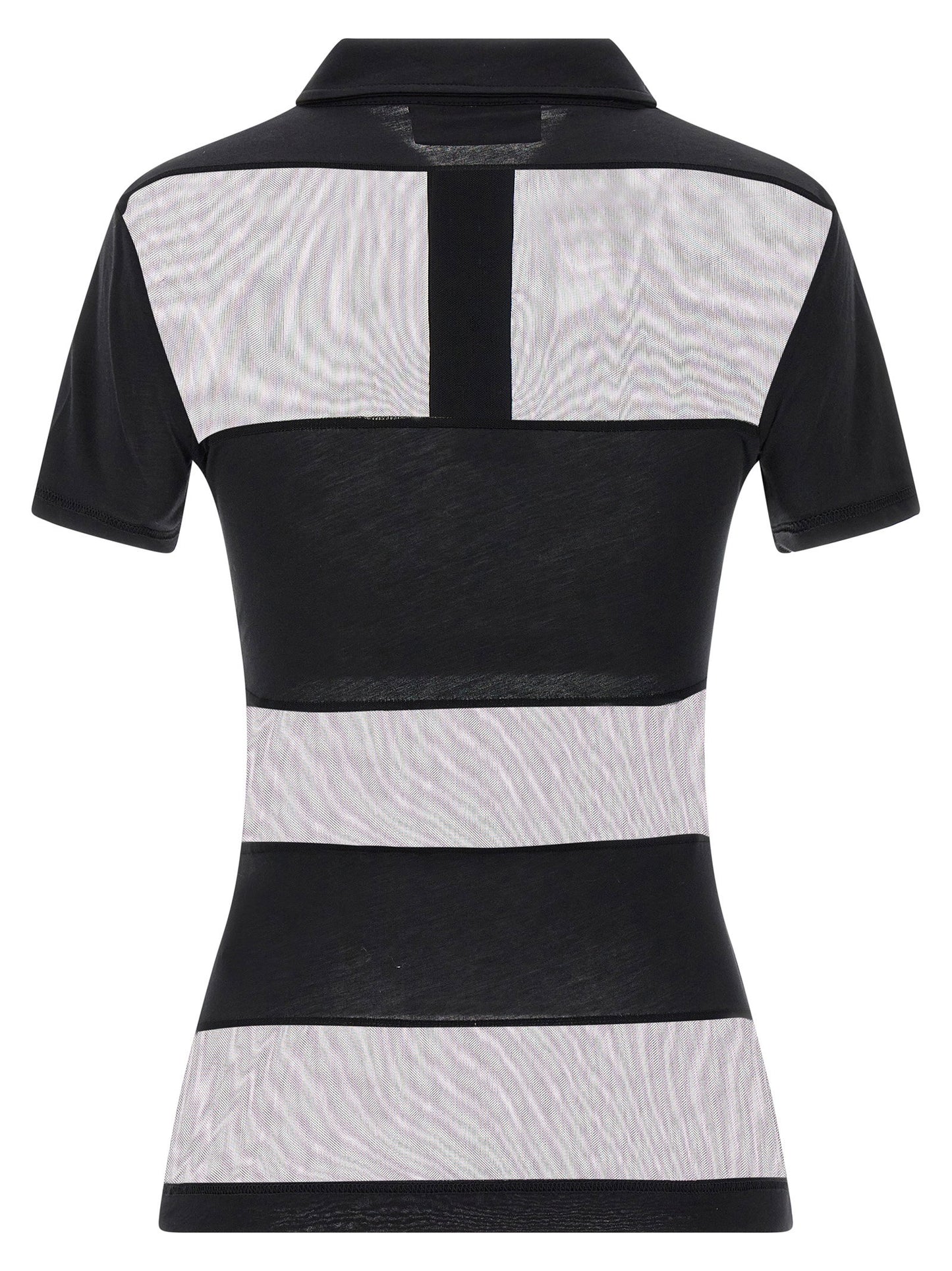 Coperni ‘sheer Striped’ Polo Shirt