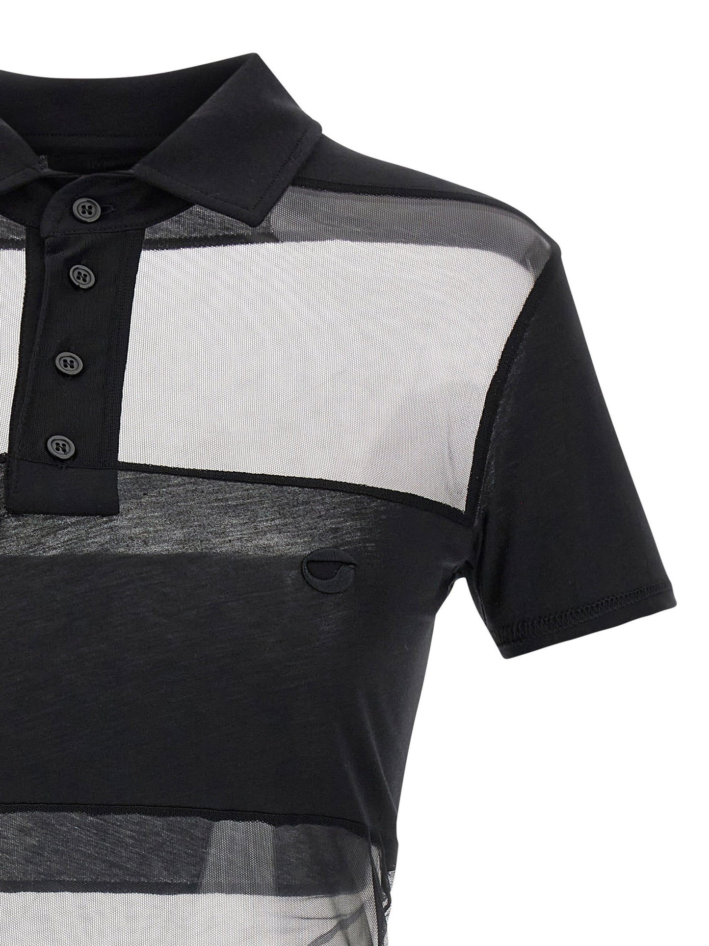 Coperni ‘sheer Striped’ Polo Shirt