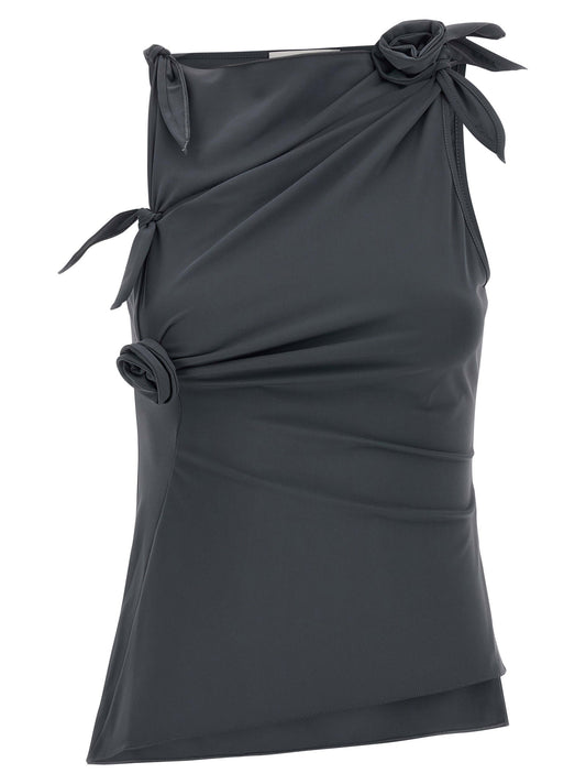 Coperni Asymmetric Flower Top